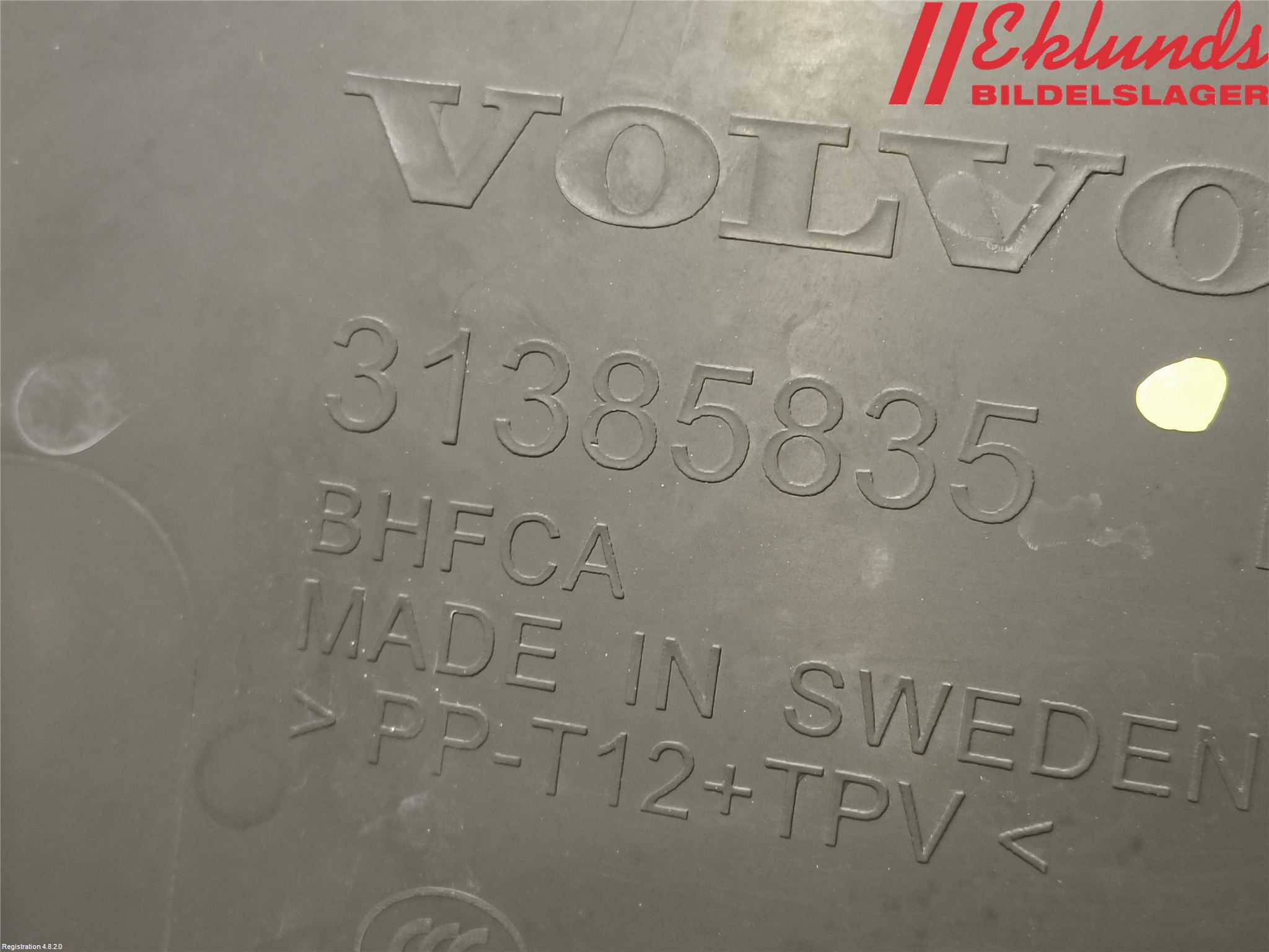 Volvo XC90/RECHARGE 16- Torpedplåt-Torpedplast