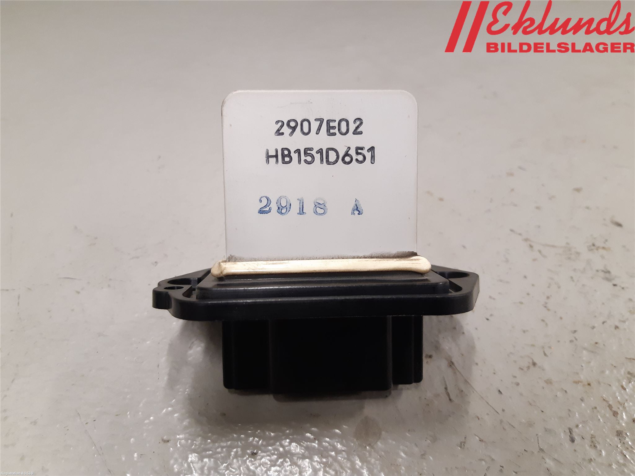 Mazda 2 (DE) 08-15 Värmefläktsmotstånd