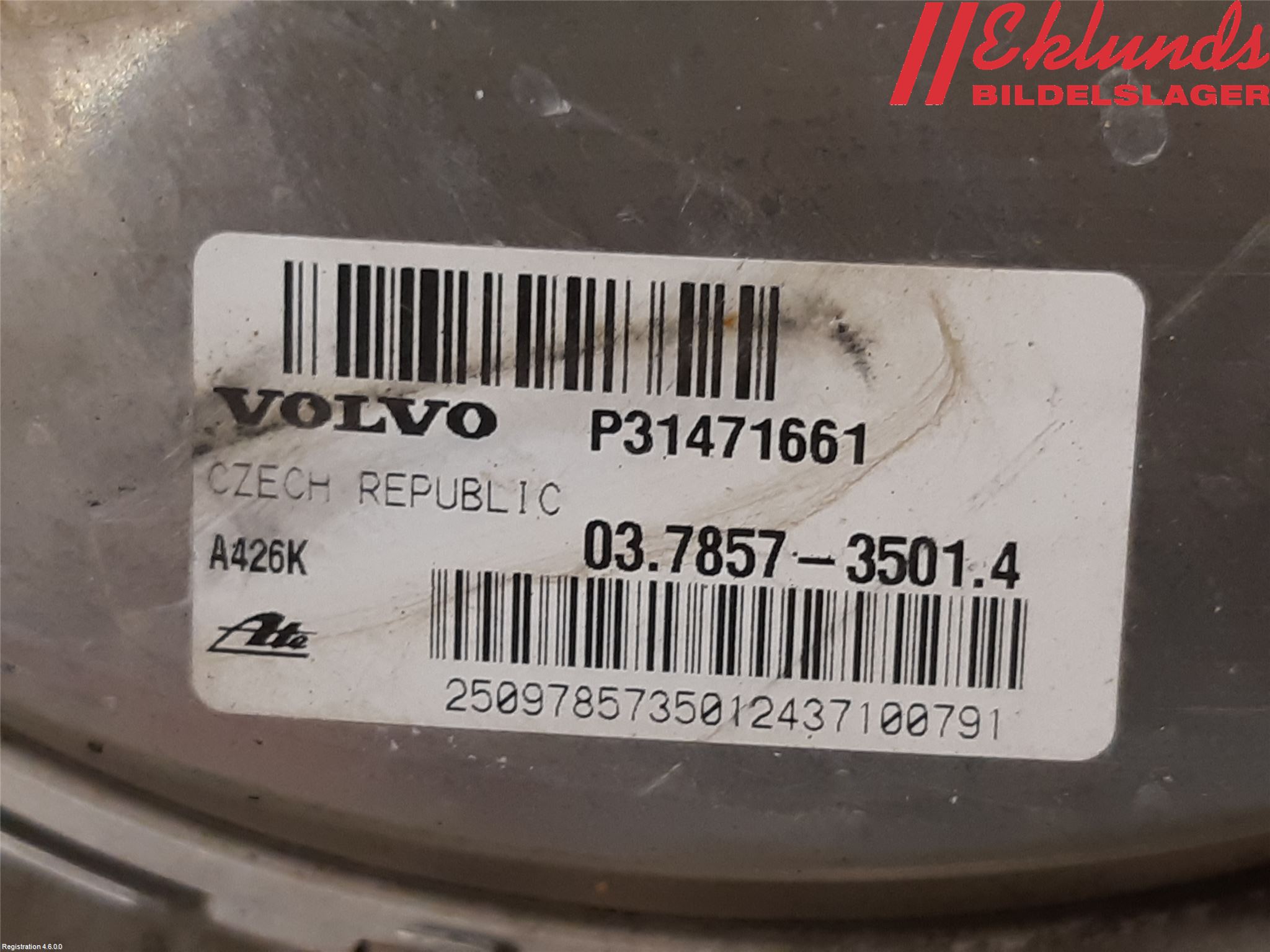Volvo V90 CROSS COUNTRY 17->> Bromsservo