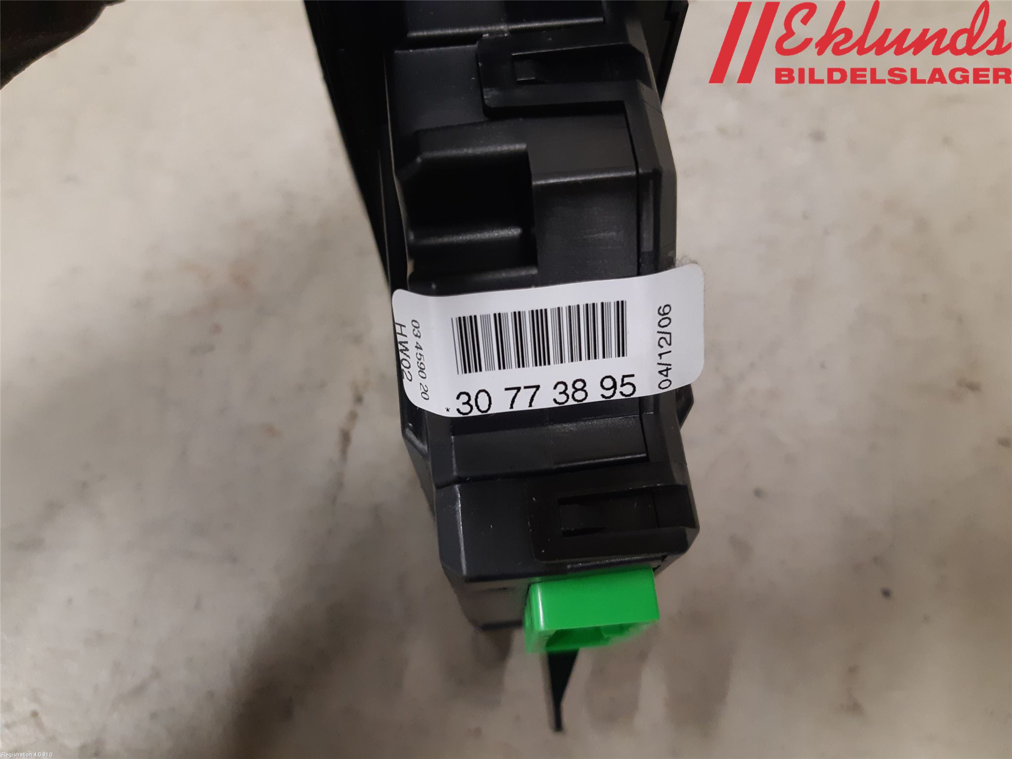 Volvo S60 05-10 Strömställare Elhiss