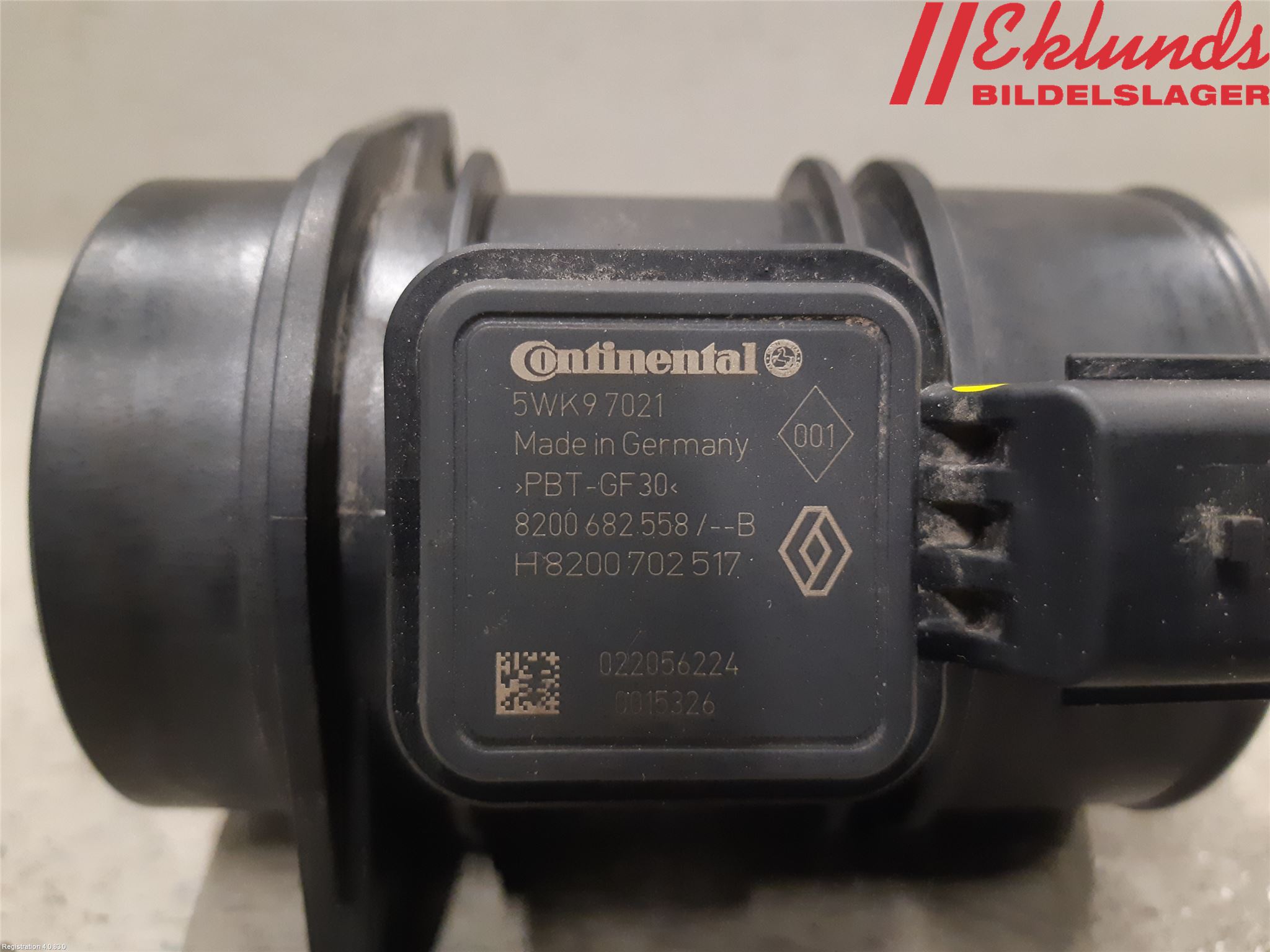 Renault CLIO IV 12-16 Injluftmassamätare