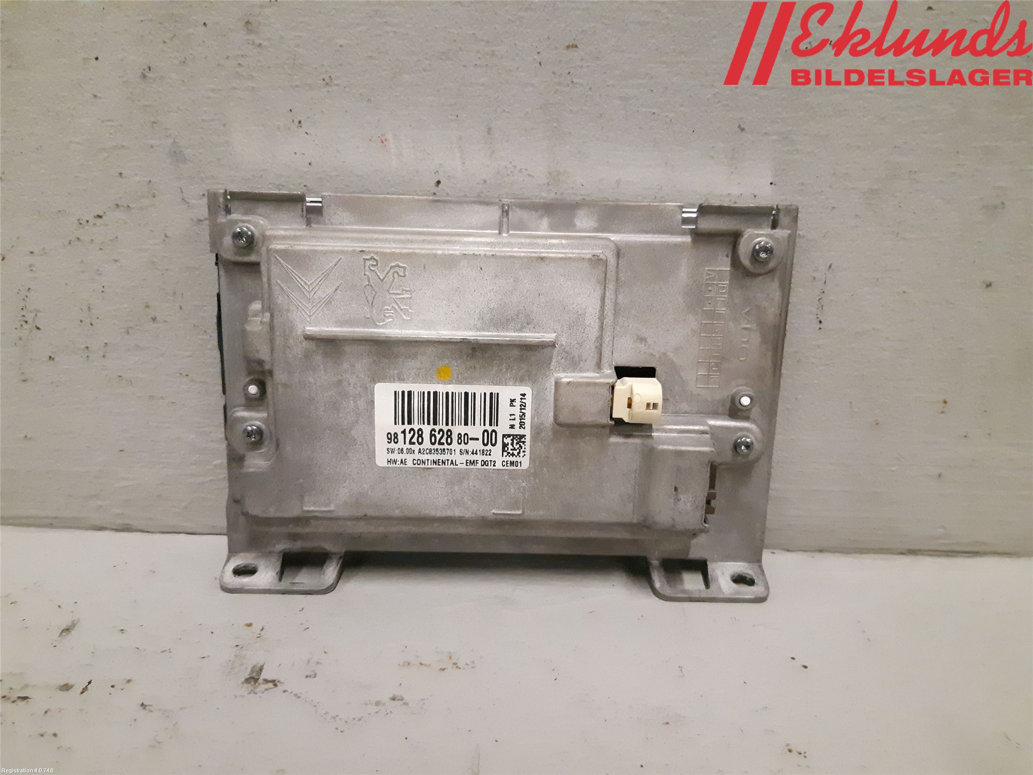 Peugeot 2008 13-20 Cd Radio - Multimediapanel