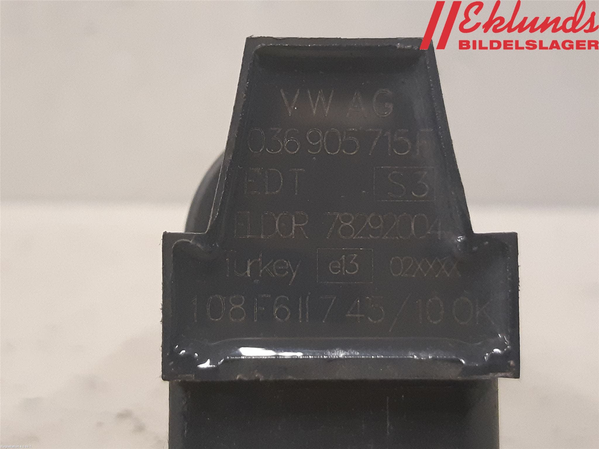 Volkswagen VW GOLF PLUS/CROSS GOLF 04-14 Tändspole