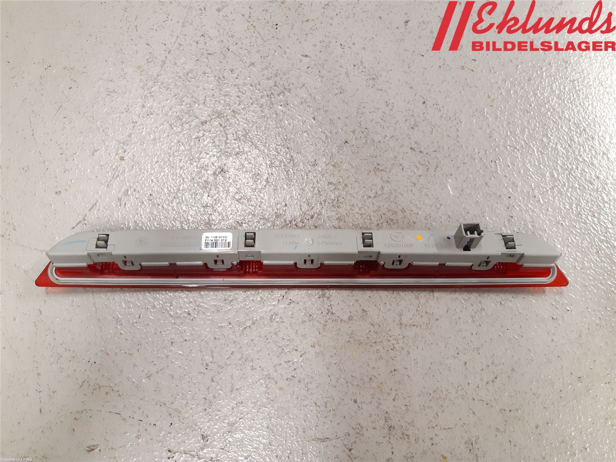 Mazda CX-5 12-17 Bromsljus Bakruta