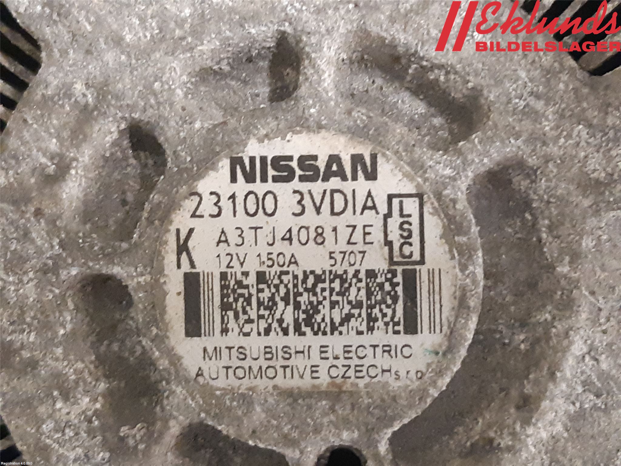 Nissan NV200/NV200 COMBI Generator