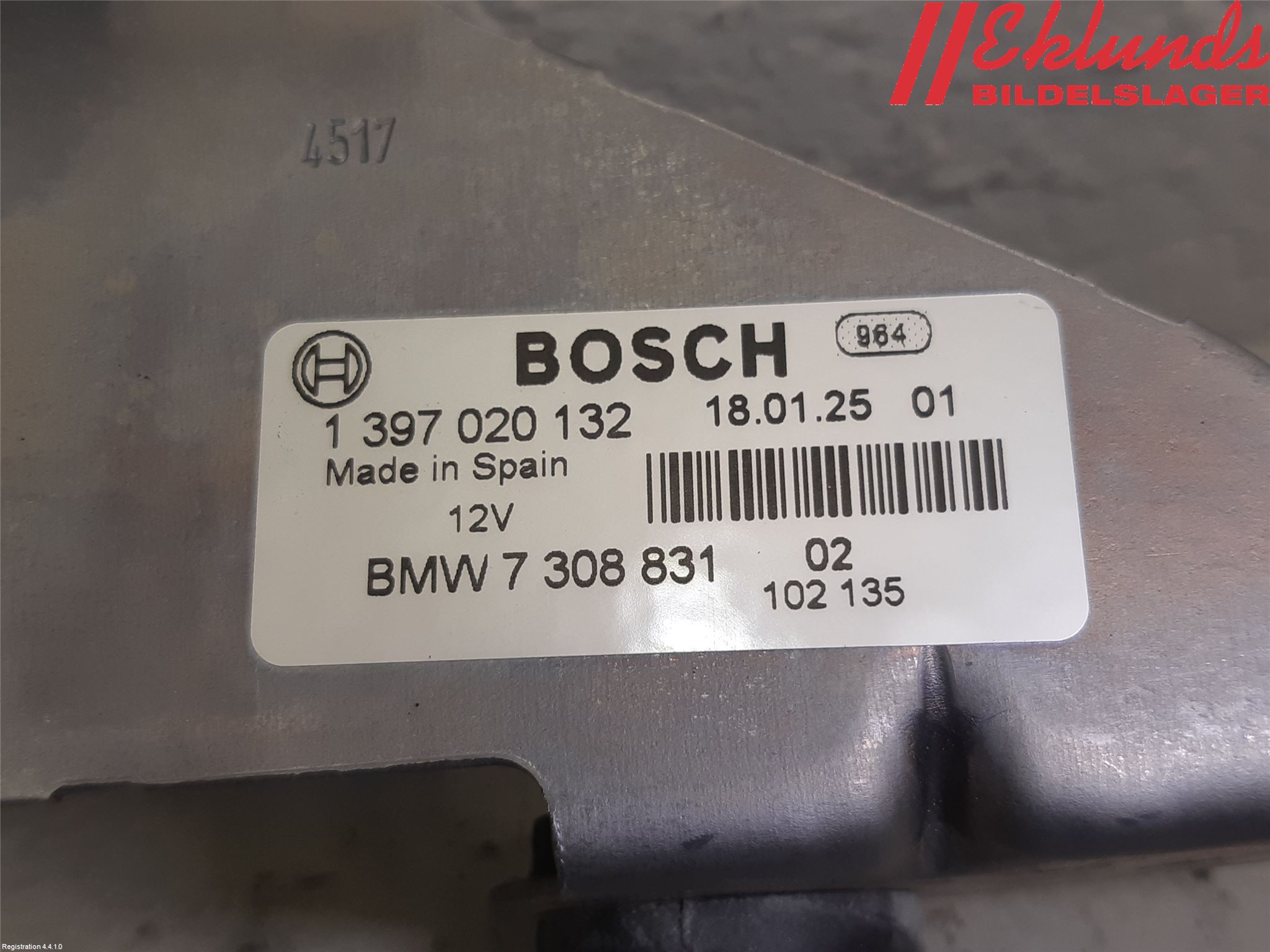 BMW 3 F30/F31/F80 12-19 Låskista Baklucka