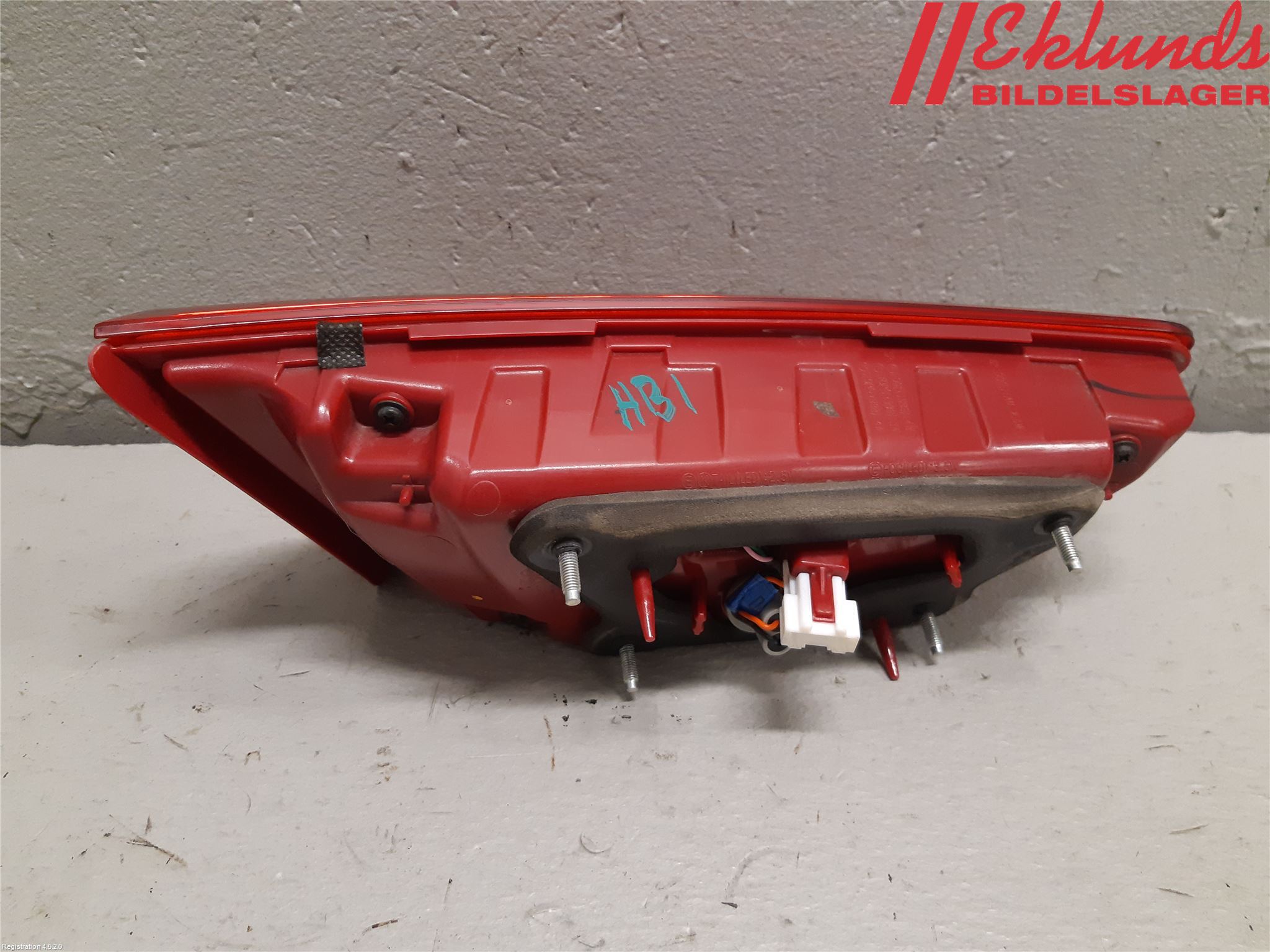 Kia OPTIMA 16-20 Bakljus Lucka Hö