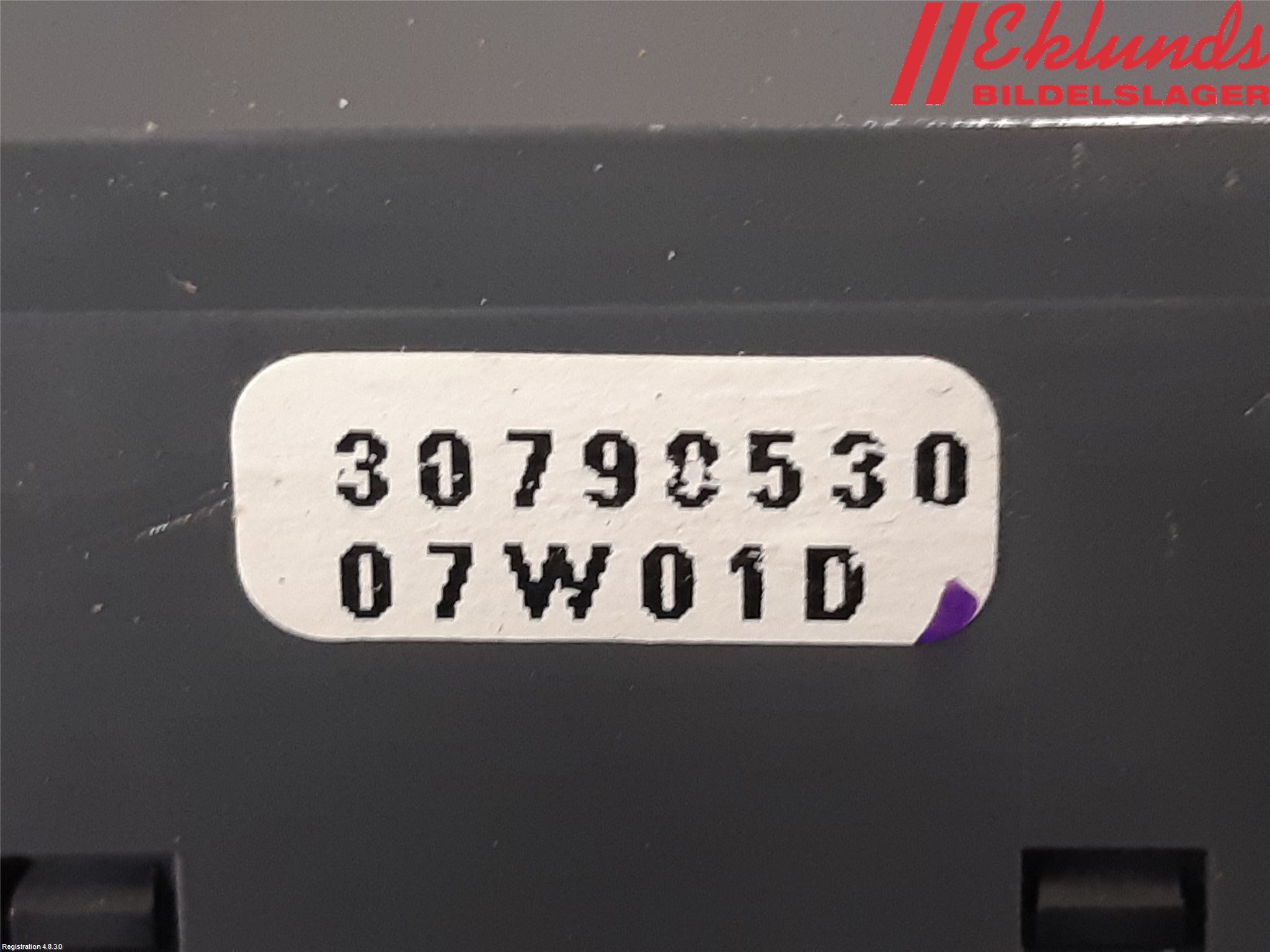 Volvo V70 05-08 Spak Torkar-Spolomk