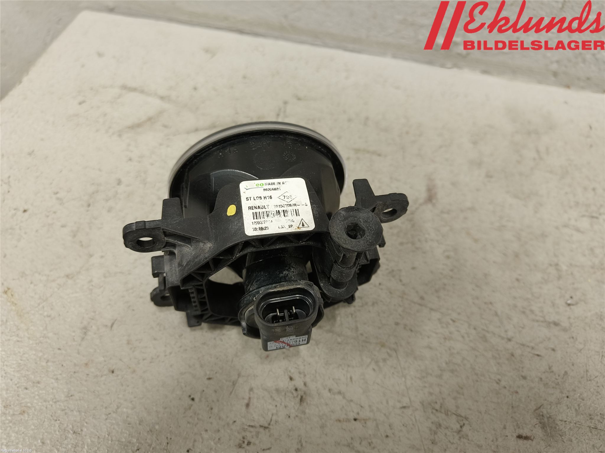 Renault CLIO IV 12-16 Dimljus-Varselljus Fram