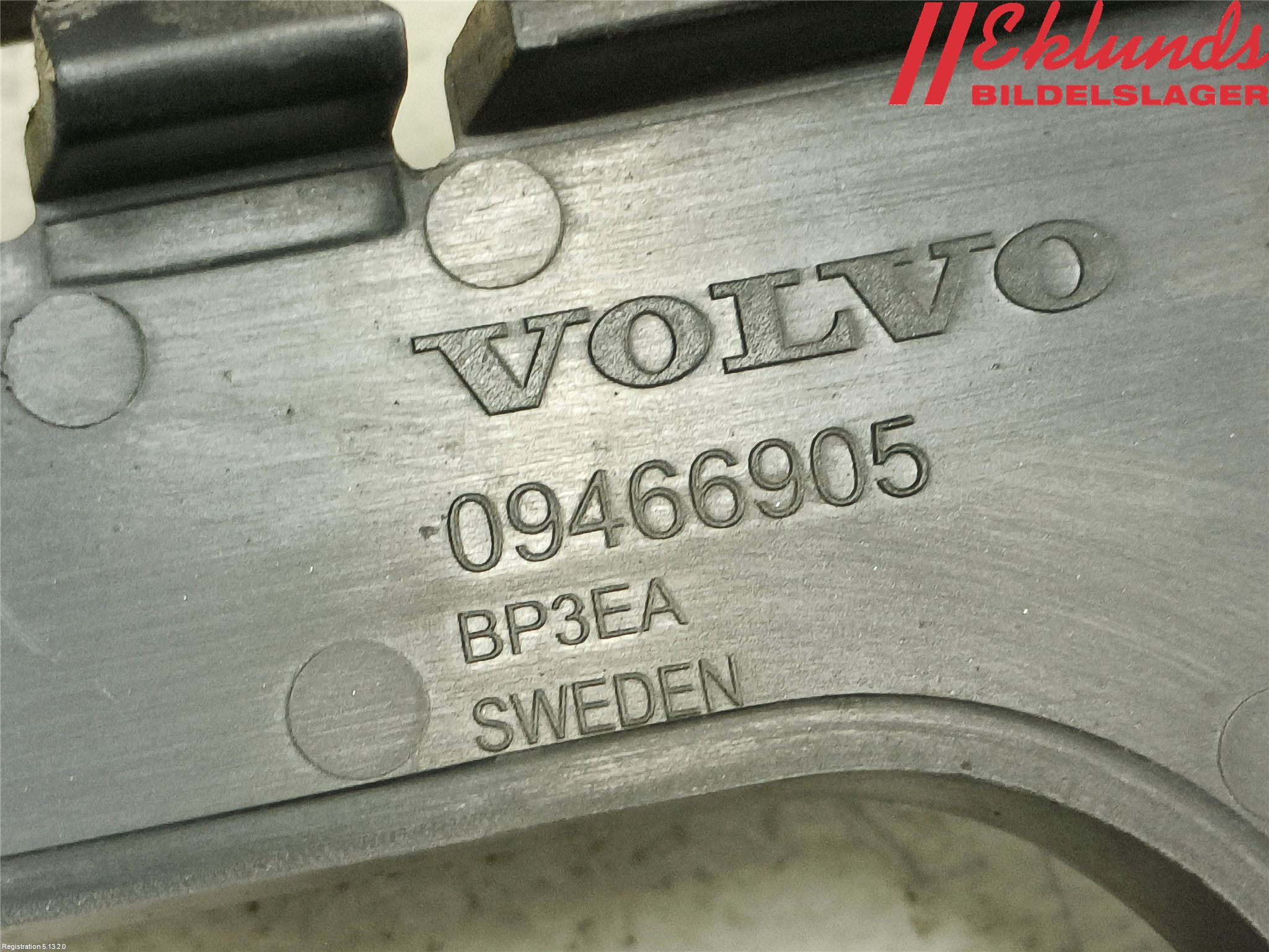 Volvo C70 06-10 Stötfångarfäste Bak Hö