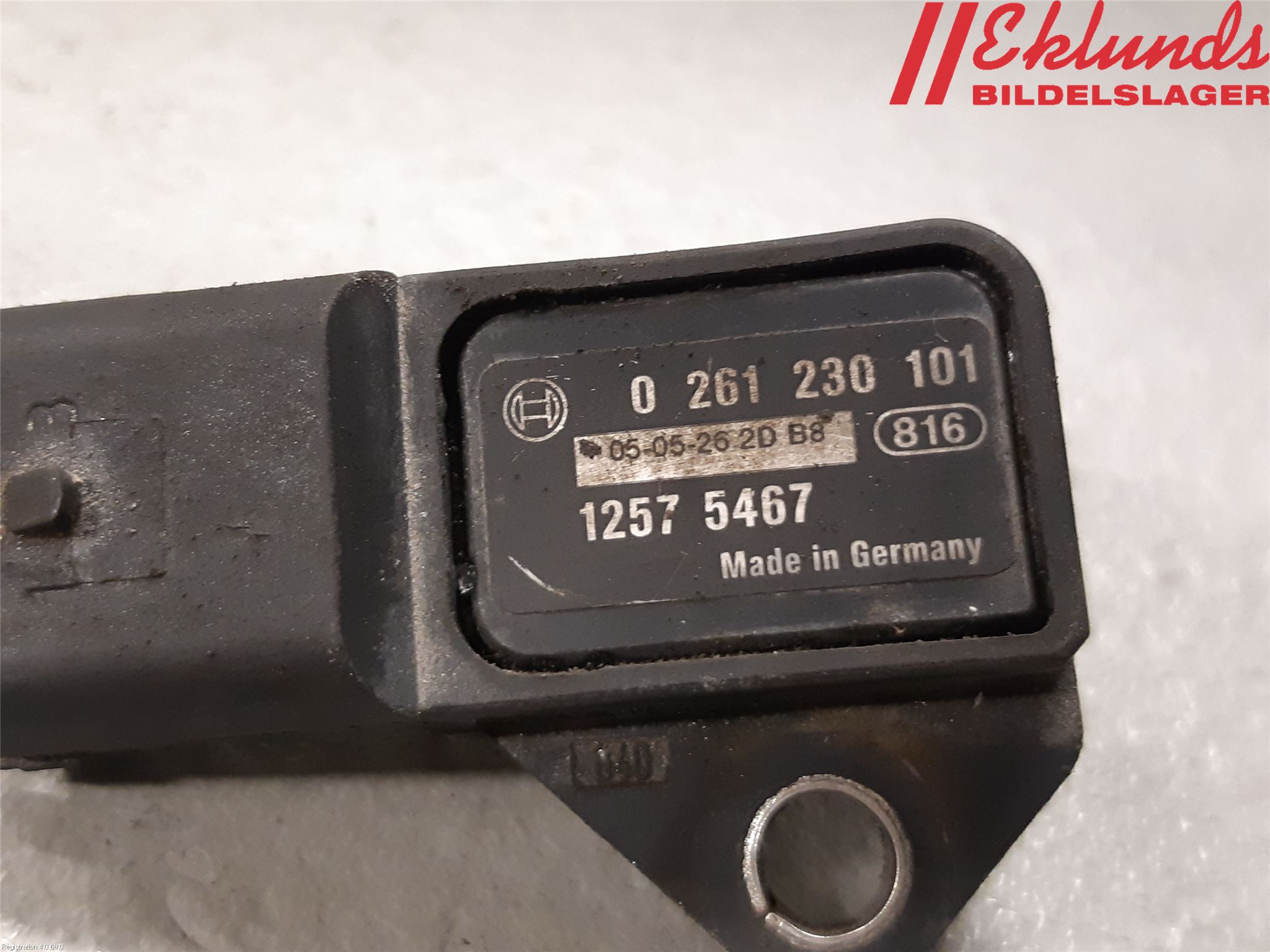 Saab 9-3 VER 2 Injmappsensor