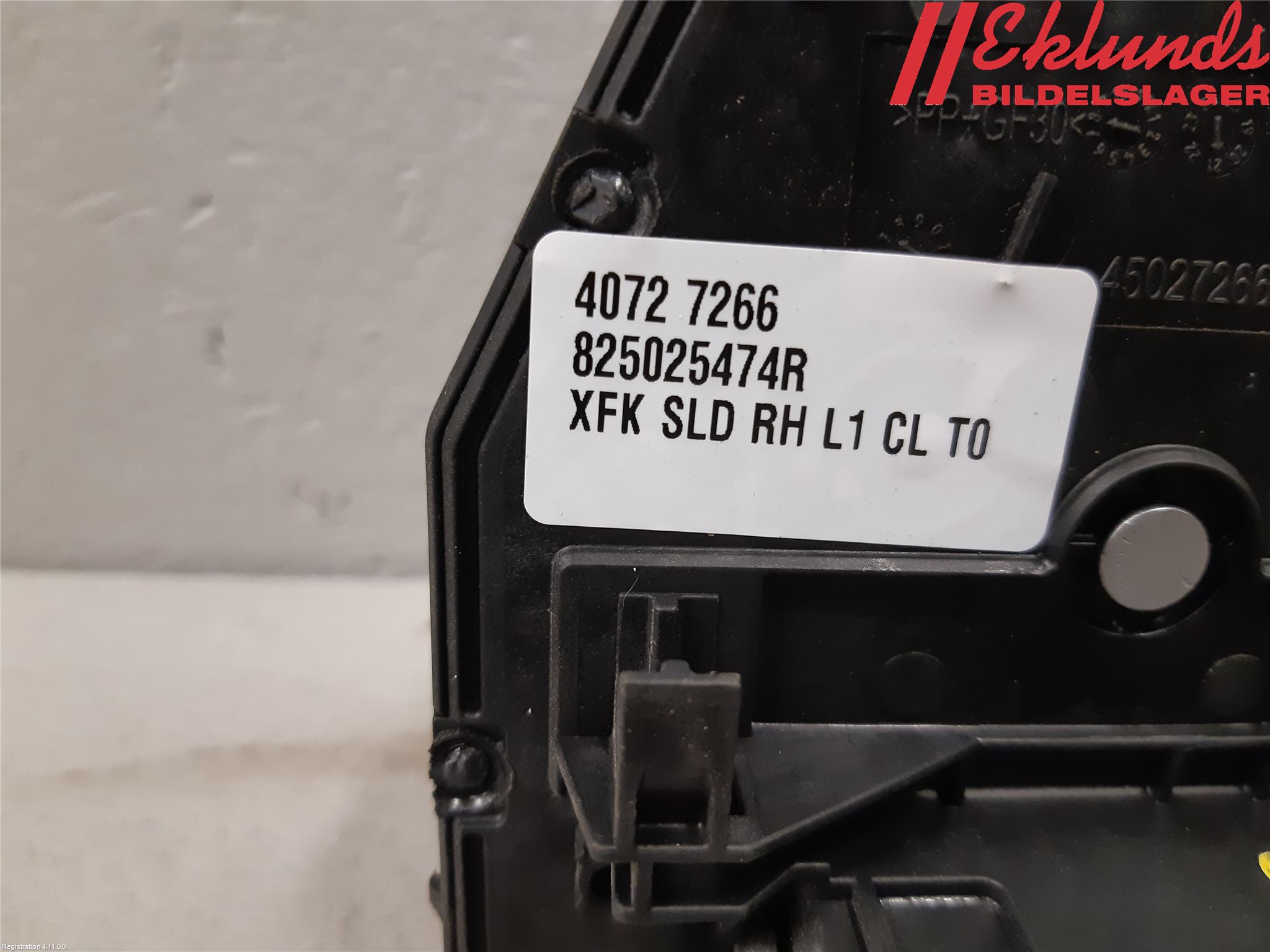 Renault KANGOO/E-TECH 21- Låskista-Dörrlås