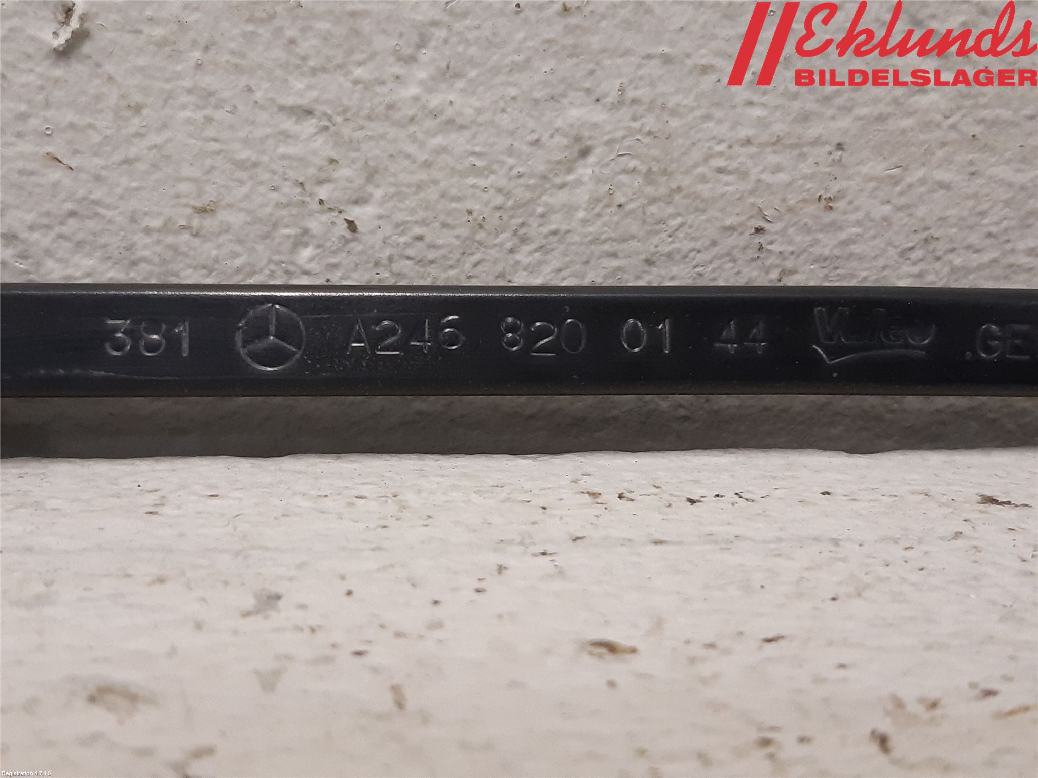 Mercedes-Benz MB B-KLASS (W246/W242) 12-19 Torkararm Armar Vindruta