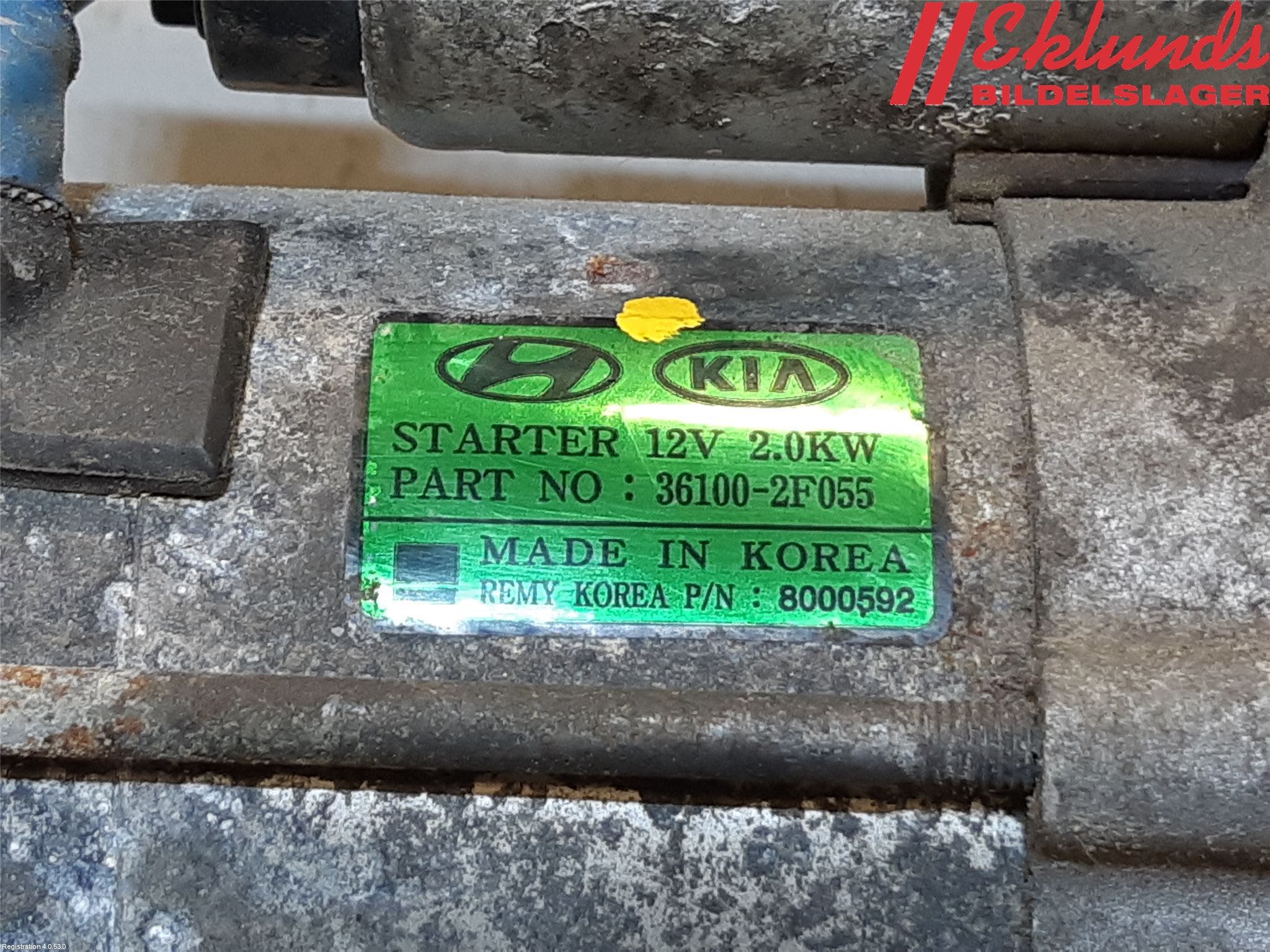 Hyundai ix35 Startmotor Diesel