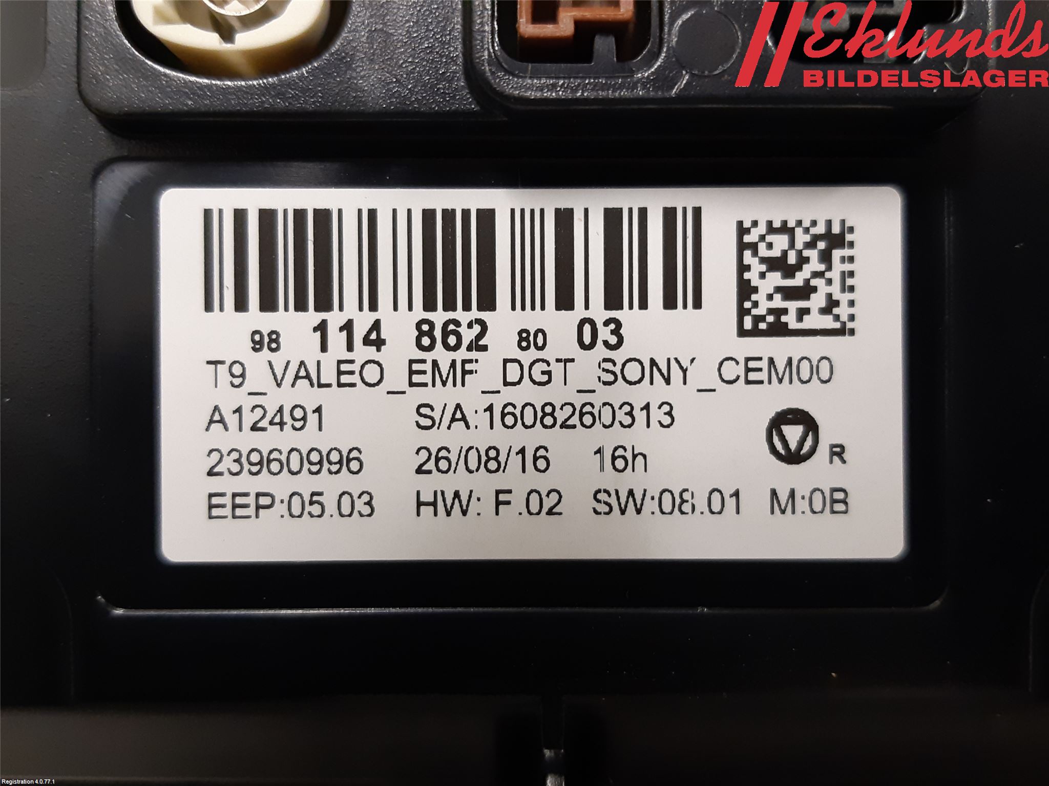 Peugeot 308 14-21 Cd Radio - Multimediapanel