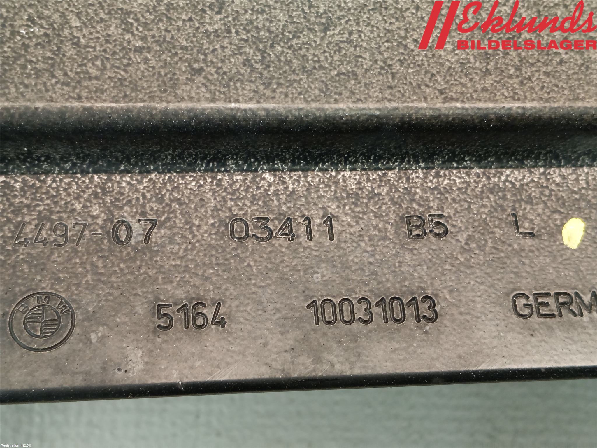 BMW X3 F25 10-17 Kylarfäste-Ram-Balk