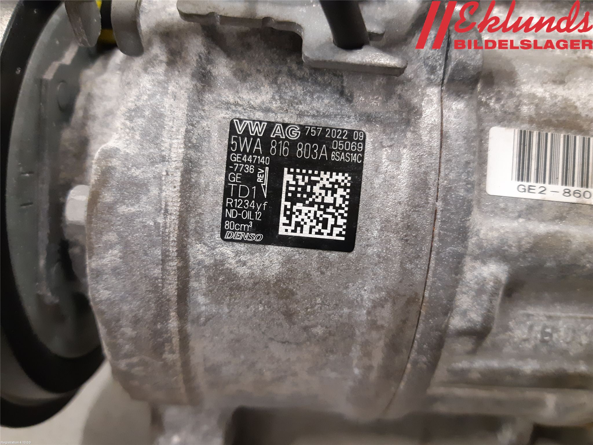 Audi A3/S3 8Y 21- Ac Kompressor