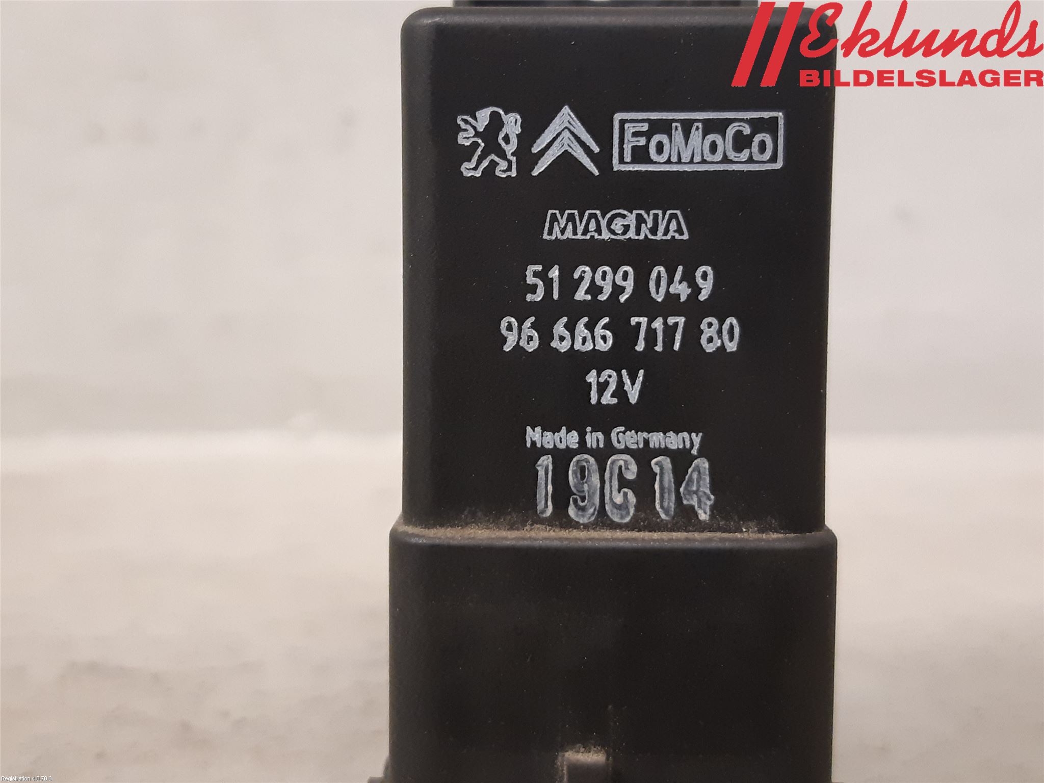 Volvo V40 12-19 Relä Glödning Diesel