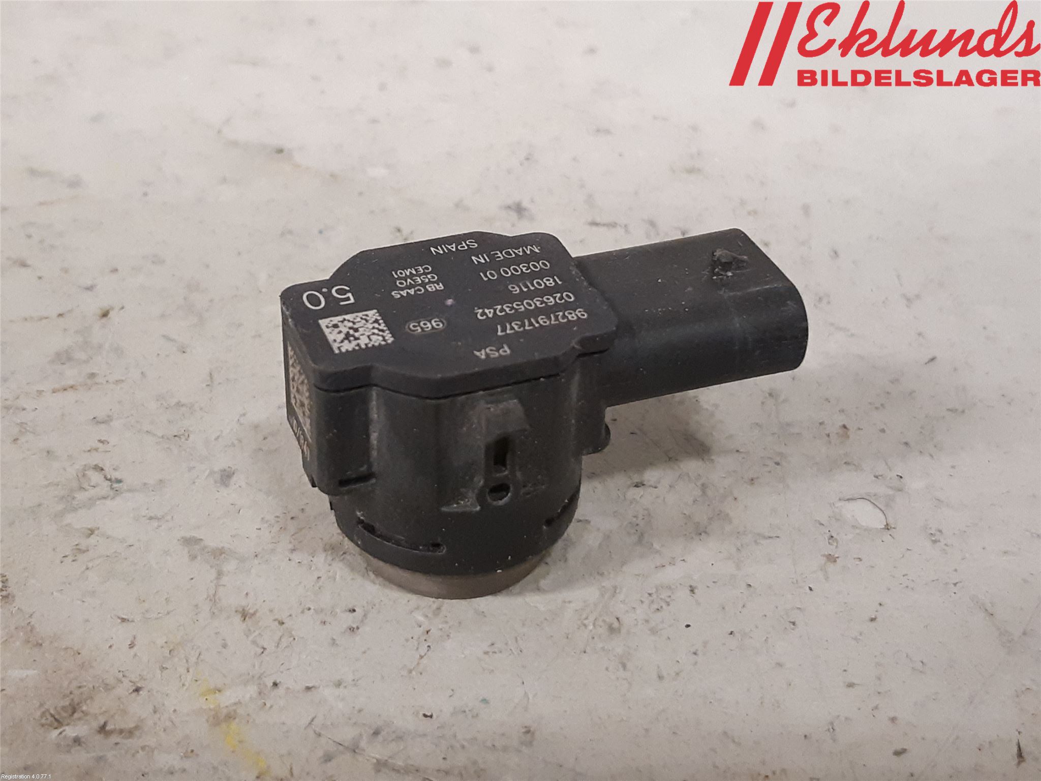 Peugeot 3008 17-24 Parkeringshjälp Frontsensor