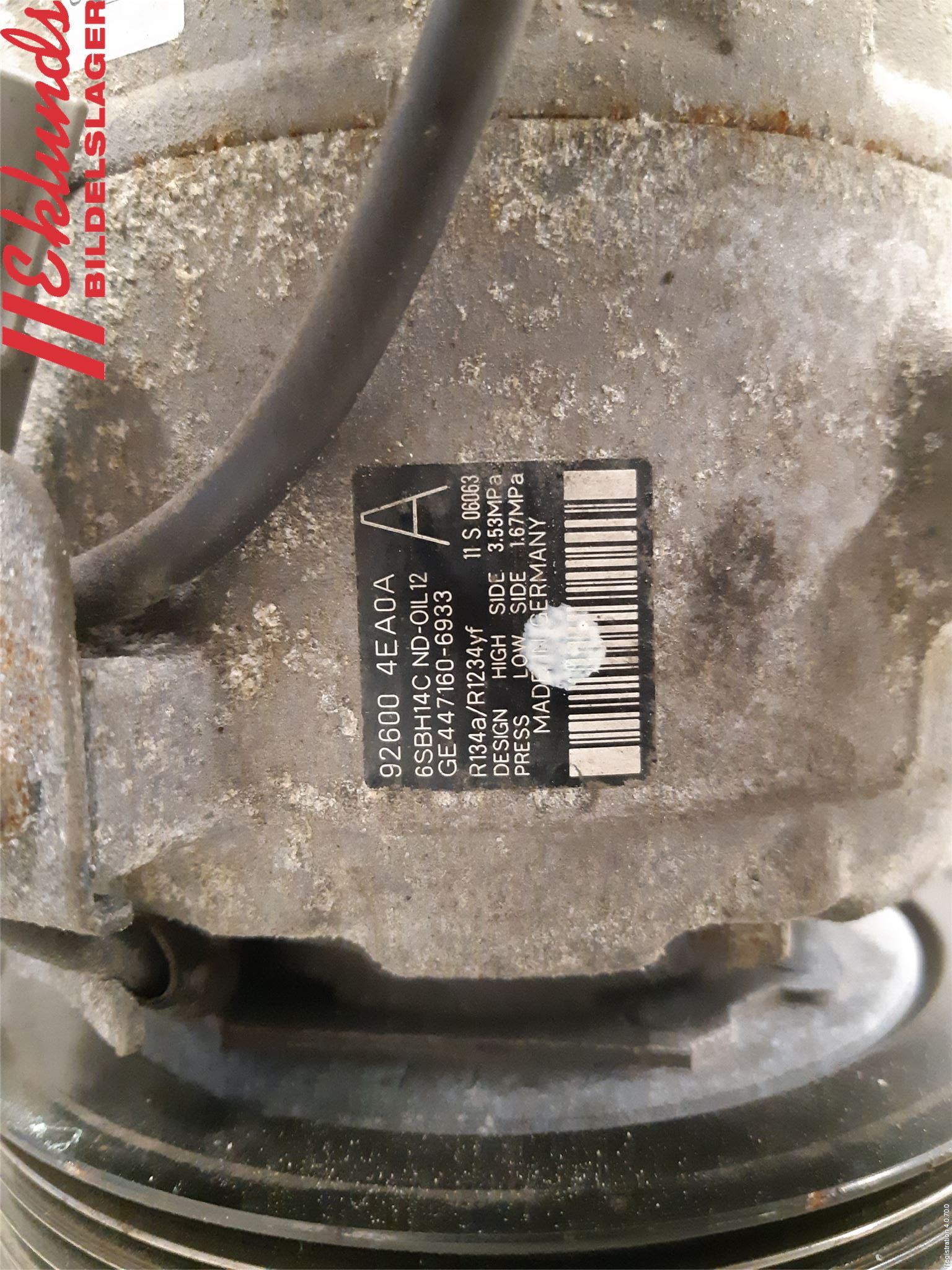 Nissan QASHQAI 14-17 Ac Kompressor