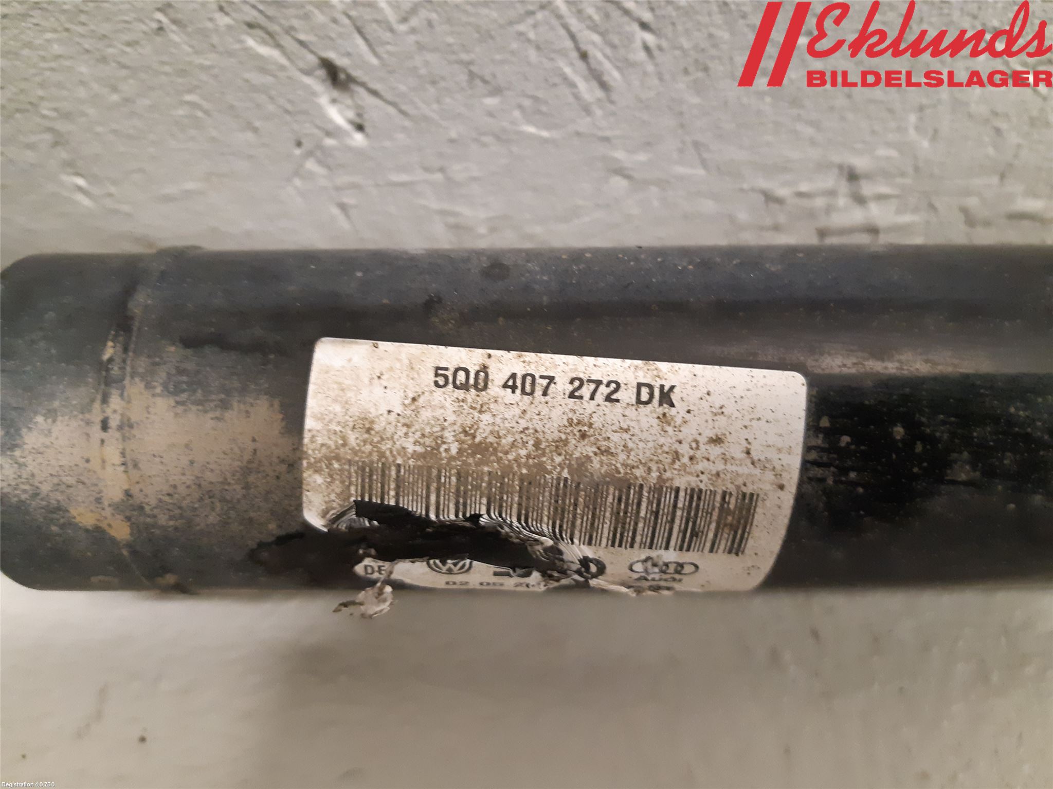 Volkswagen VW GOLF / E-GOLF VII 13-20 Drivaxel Fram Höger