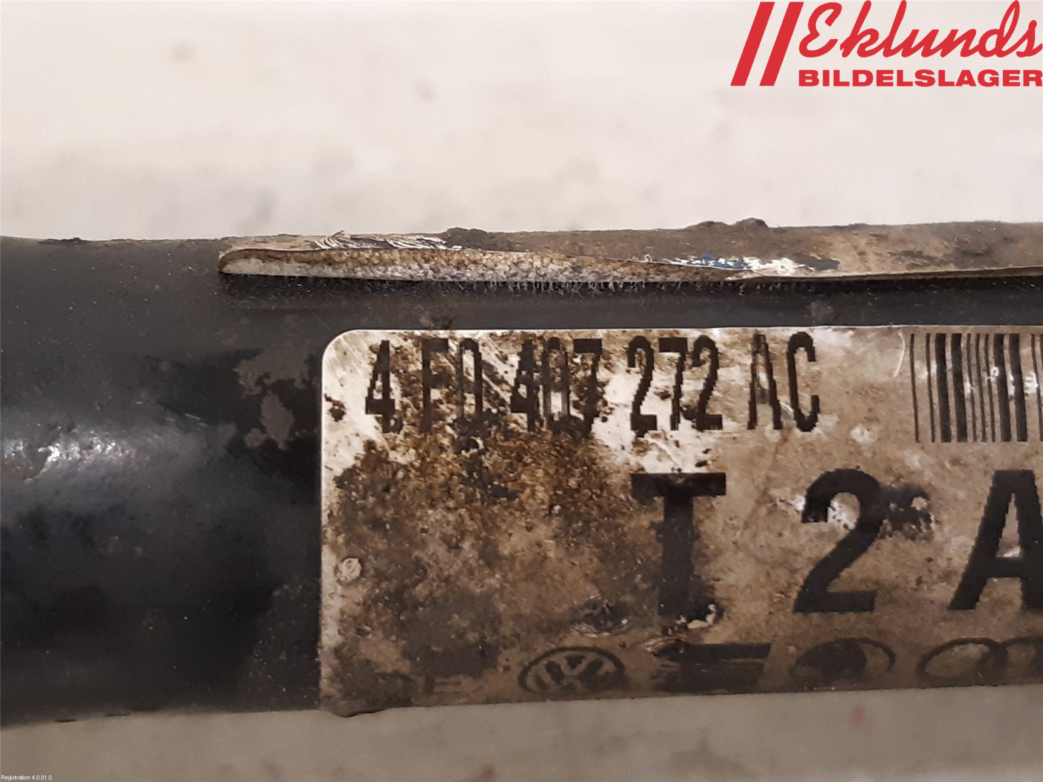Audi A6/S6     05-11 Drivaxel Fram Höger