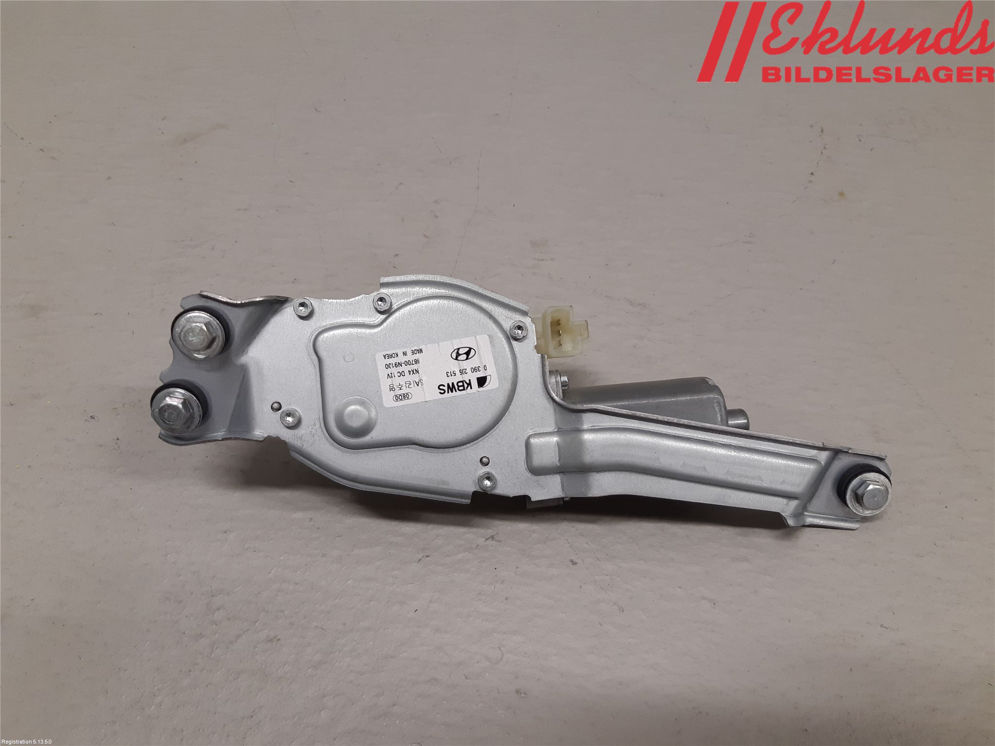 Hyundai TUCSON 05- Torkarmotor Baklucka