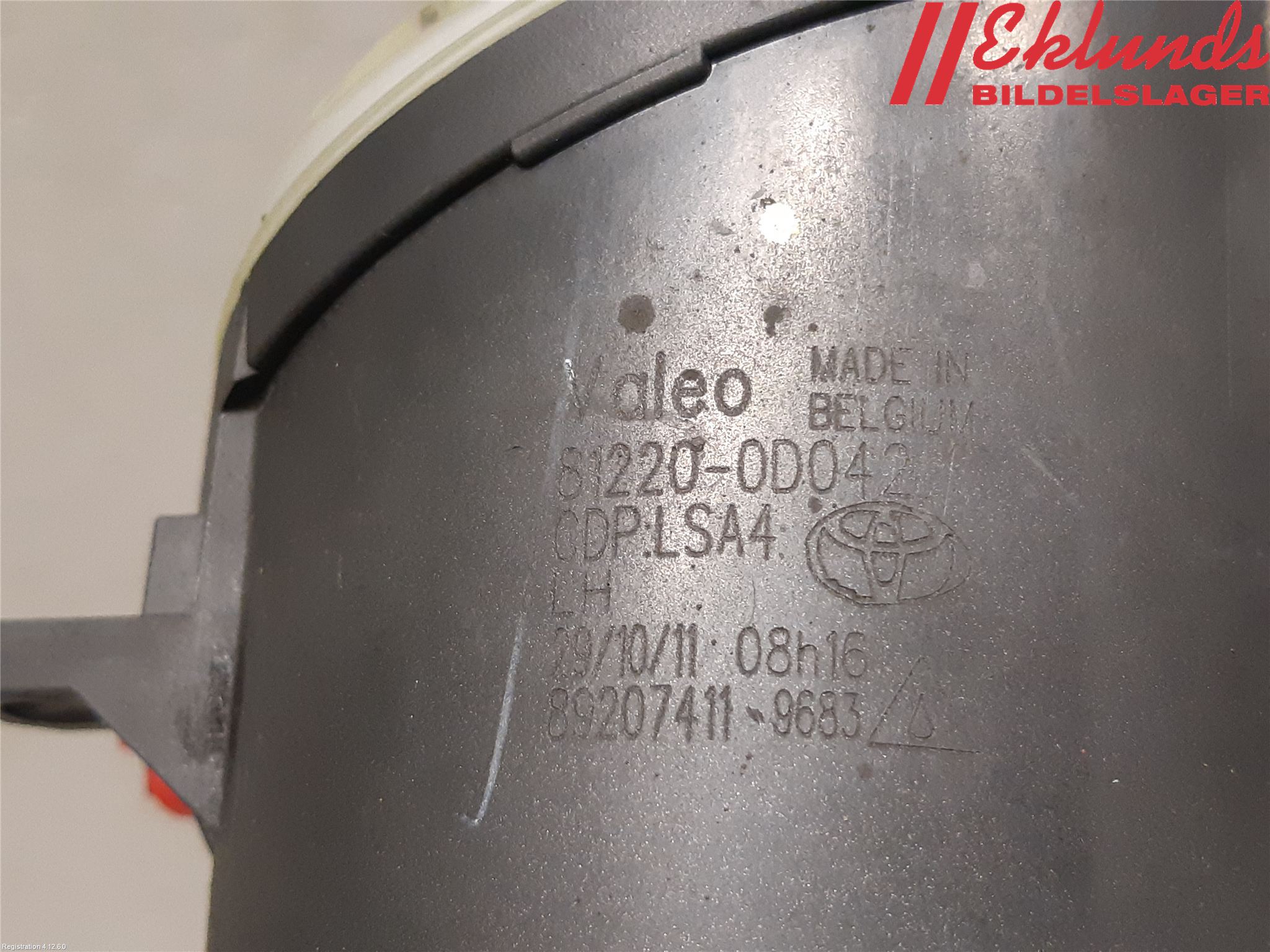 Toyota AVENSIS 09-15 Dimljus-Varselljus Fram