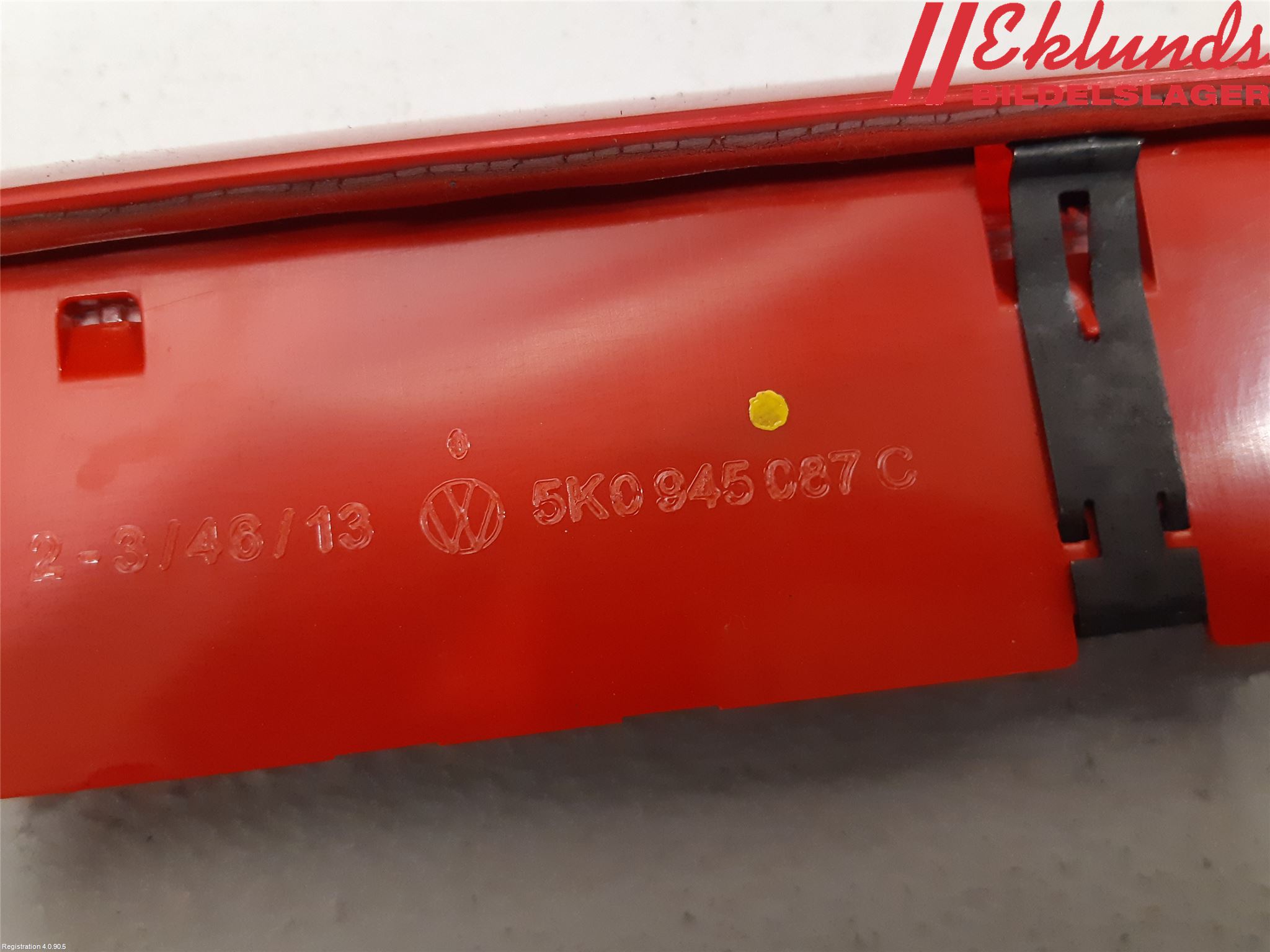 Volkswagen VW GOLF / E-GOLF VII 13-20 Bromsljus Bakruta