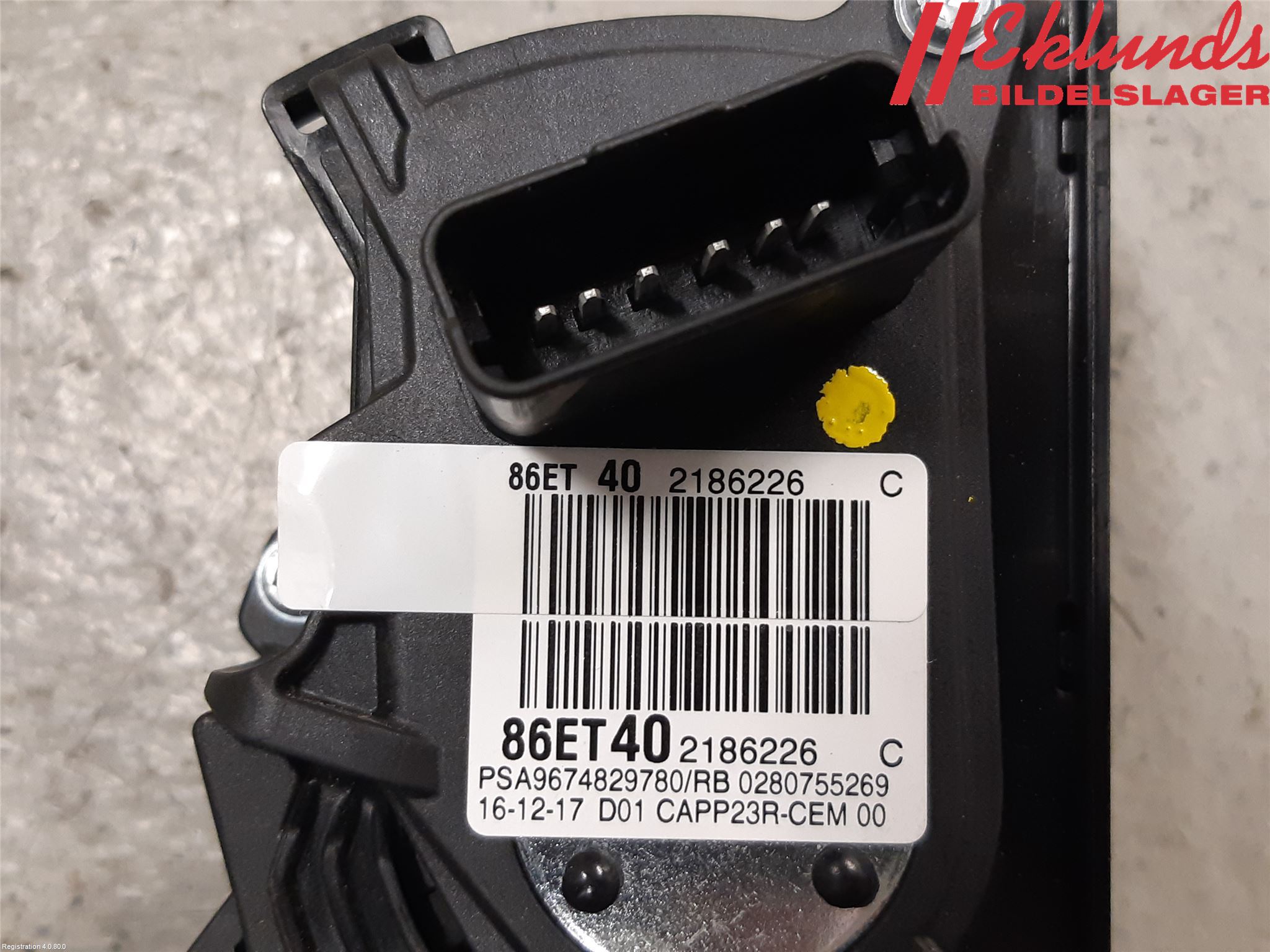 Toyota PROACE II 16- Gaspedal