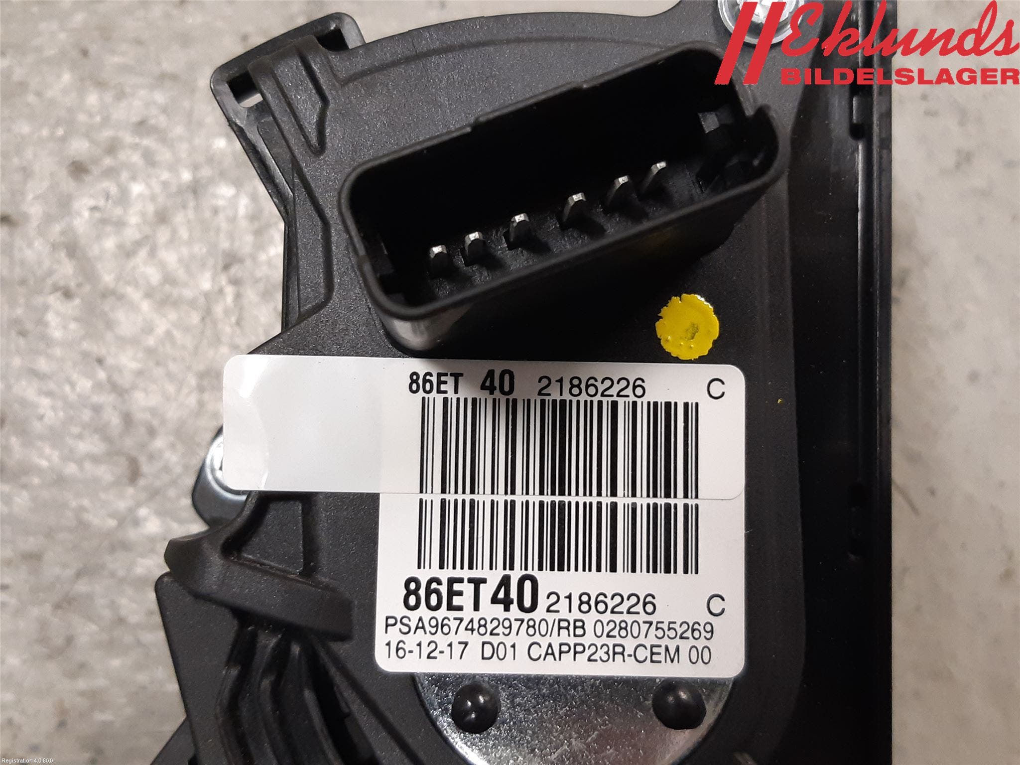 Toyota PROACE II 16- Gaspedal