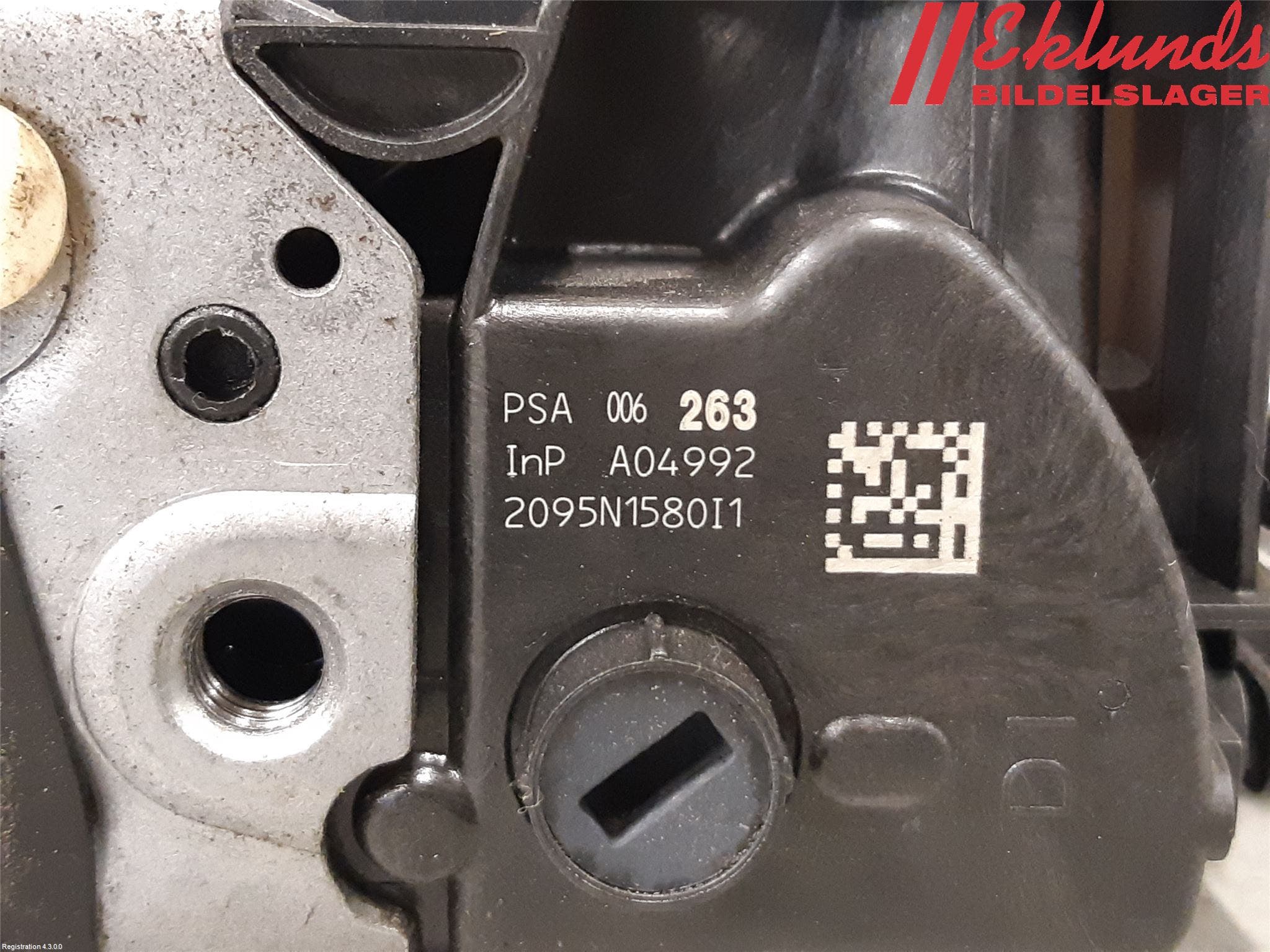 Peugeot 508 11-18 Låskista-Dörrlås