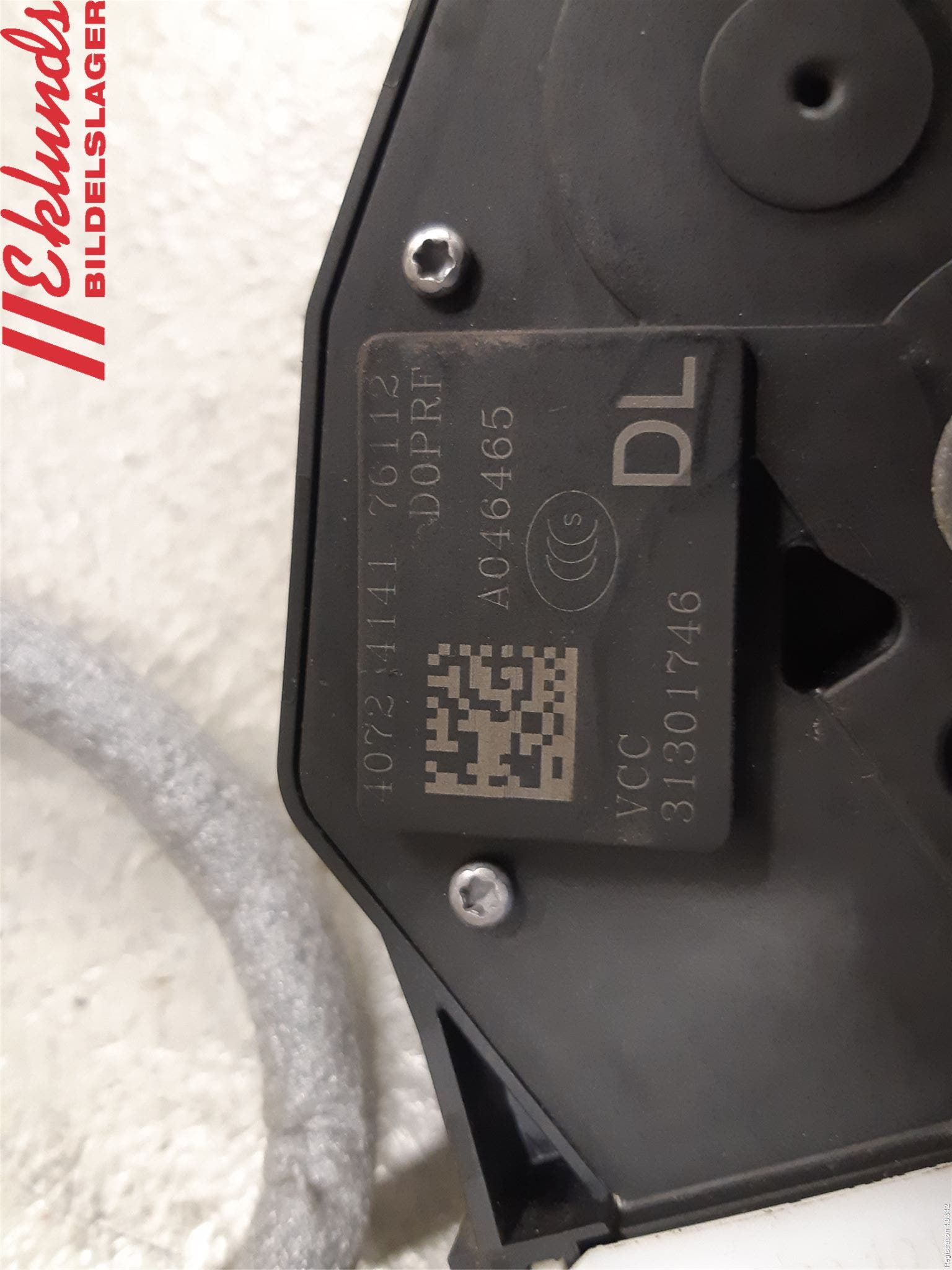 Volvo V60 11-13 Låskista-Dörrlås