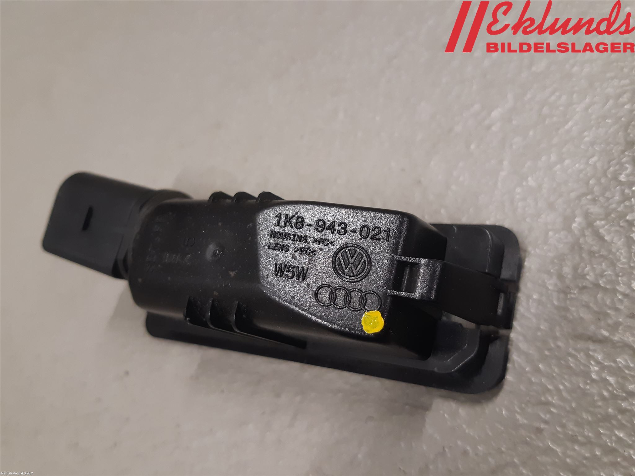 Volkswagen VW CADDY 21- Skylt Belysning