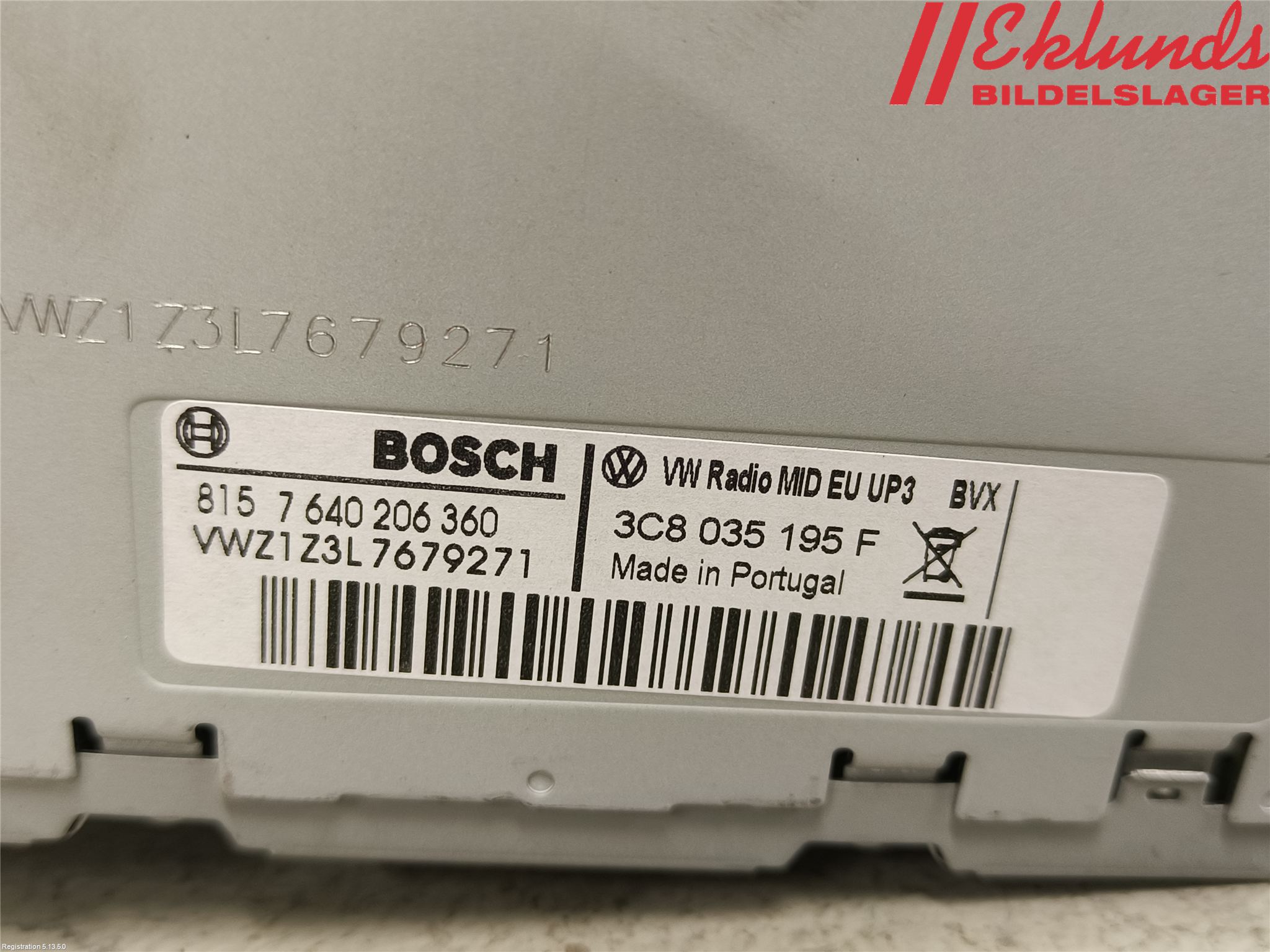 Volkswagen VW PASSAT 11-14 Cd Radio - Multimediapanel