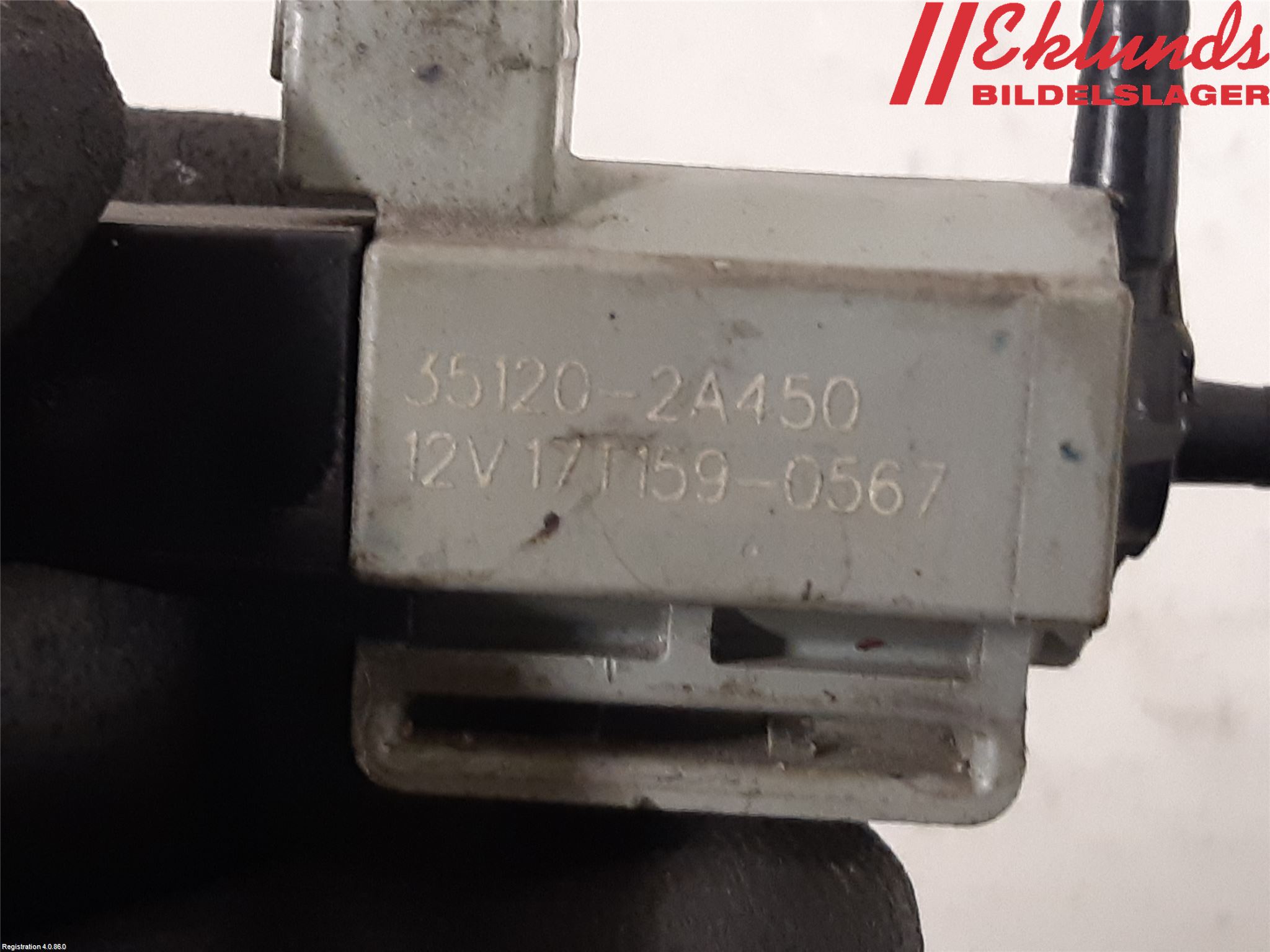 Kia SOUL 09- Vakuumventil