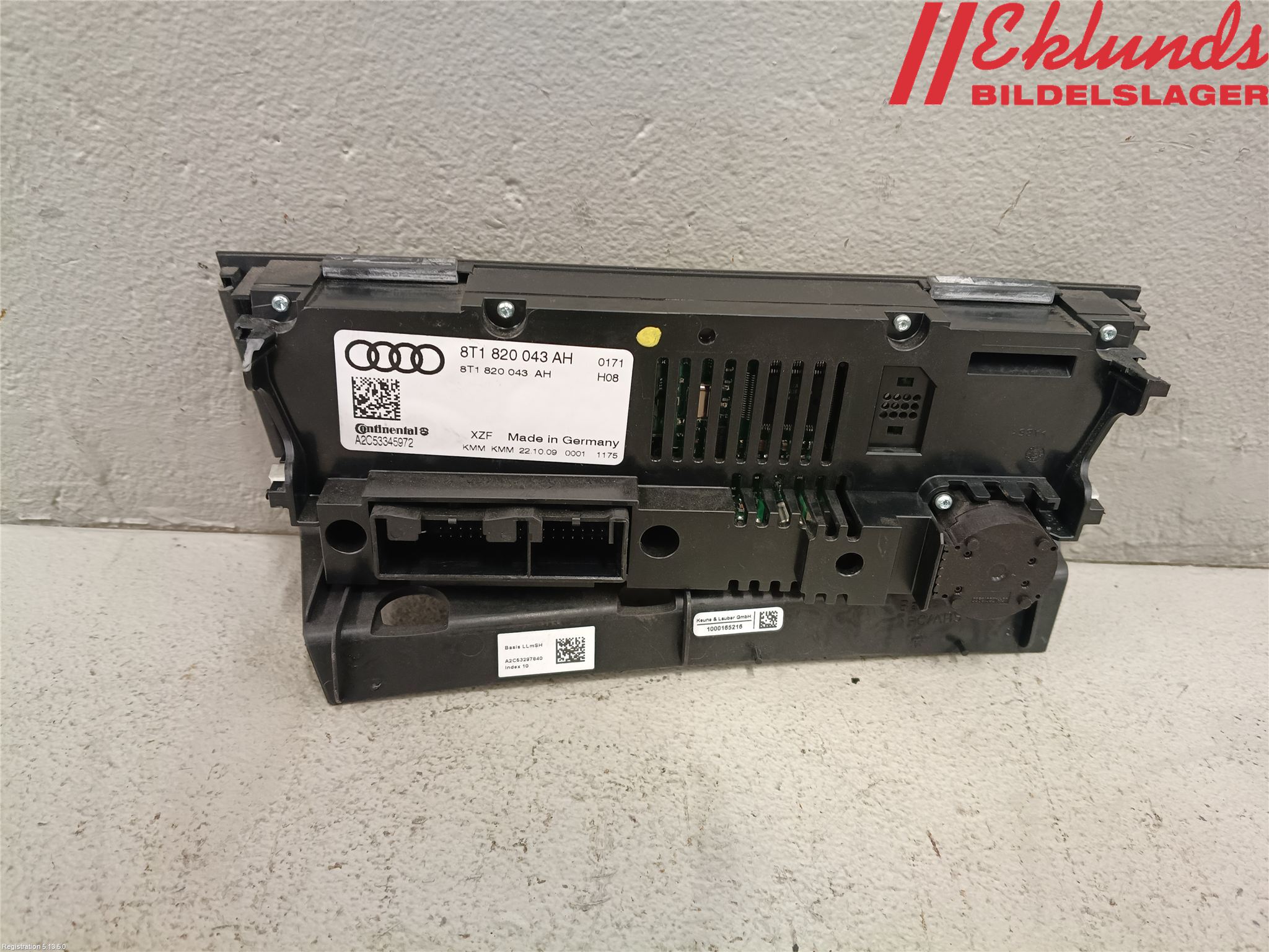 Audi A4 ALLROAD 09-16 Ac Styrenhet Ac Manöveren