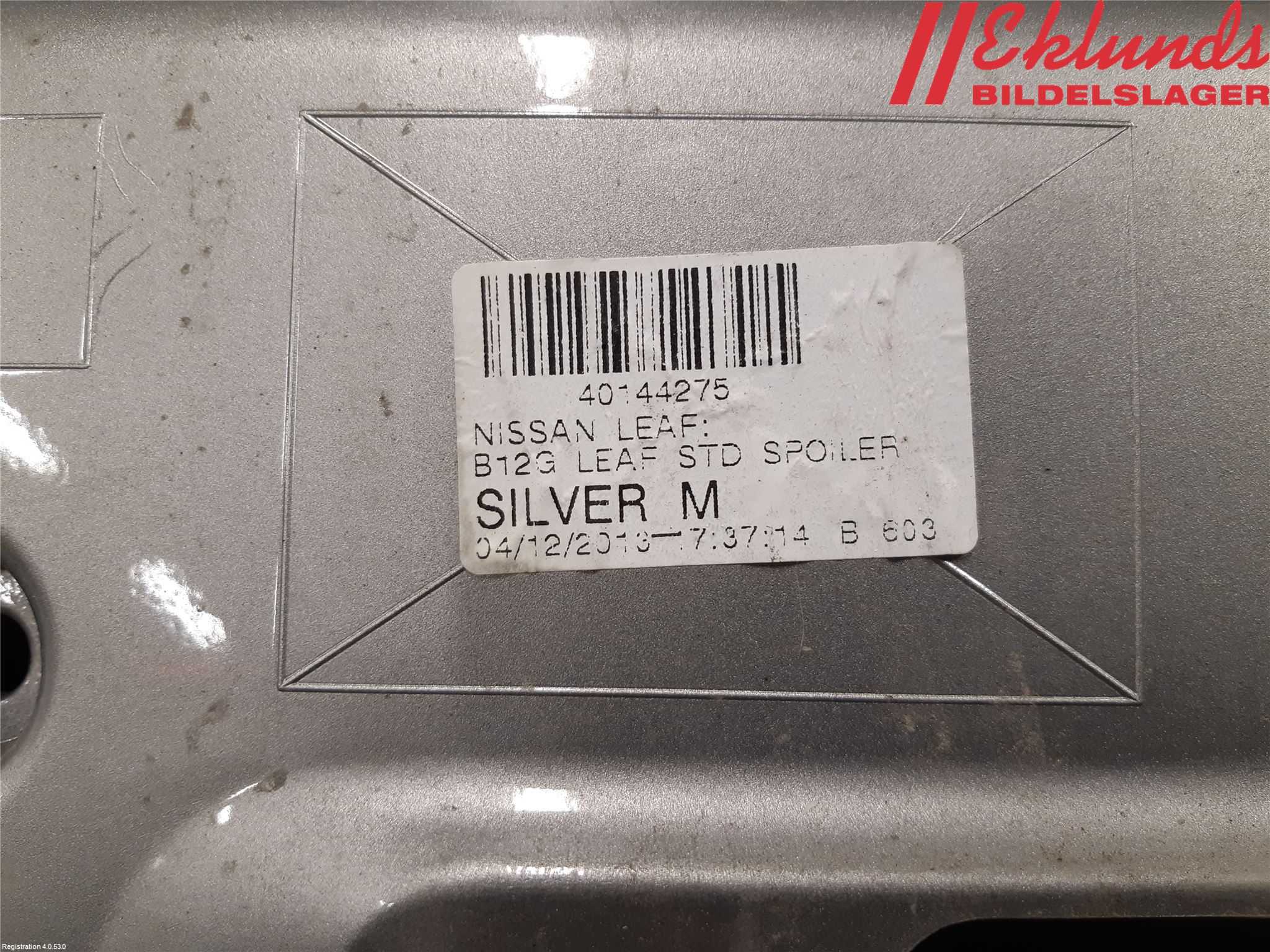 Nissan LEAF 11-17 Spoiler Baklucka