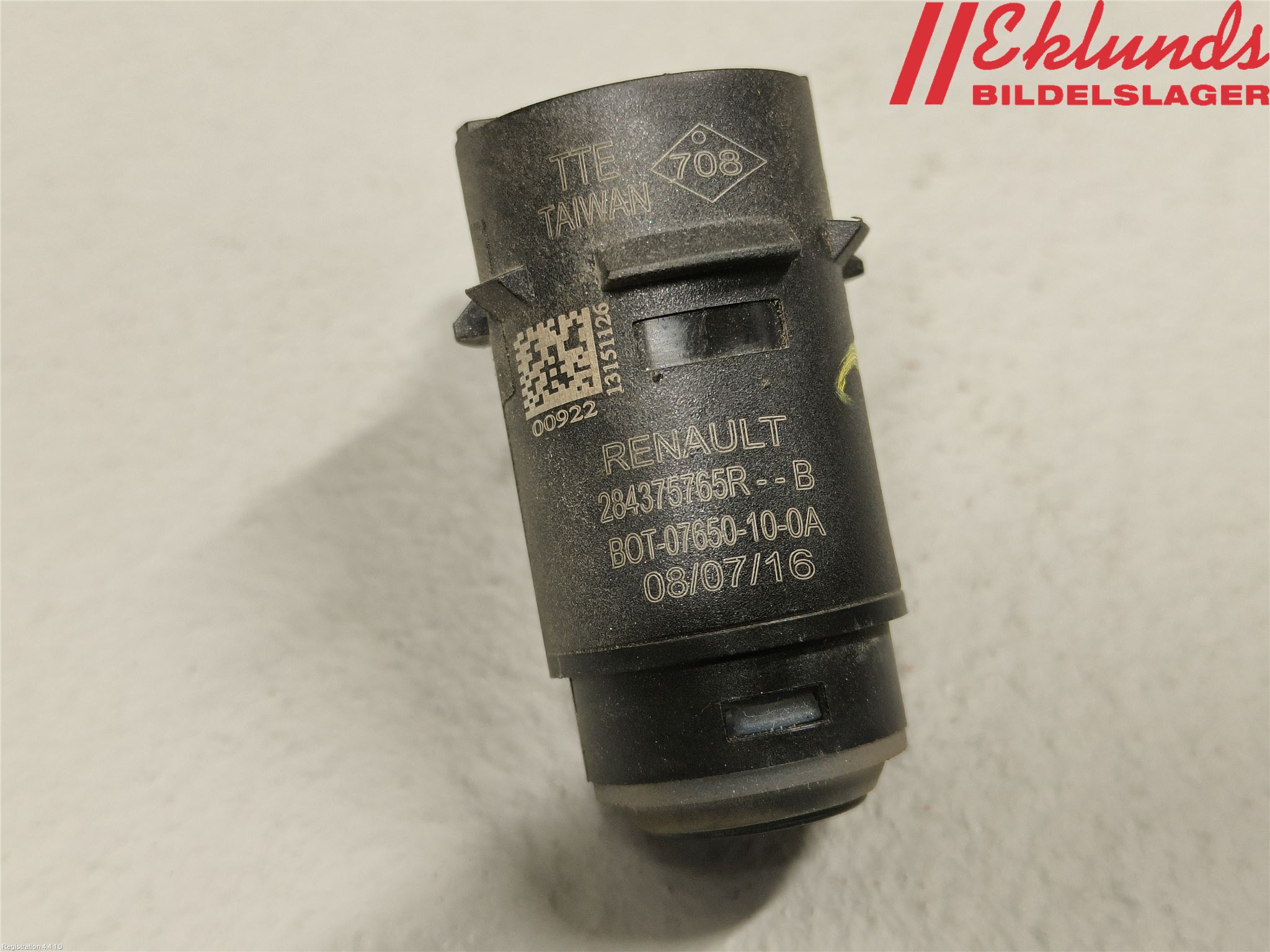 Dacia SANDERO/STEPWAY 13-20 Parkeringshjälp Backsensor