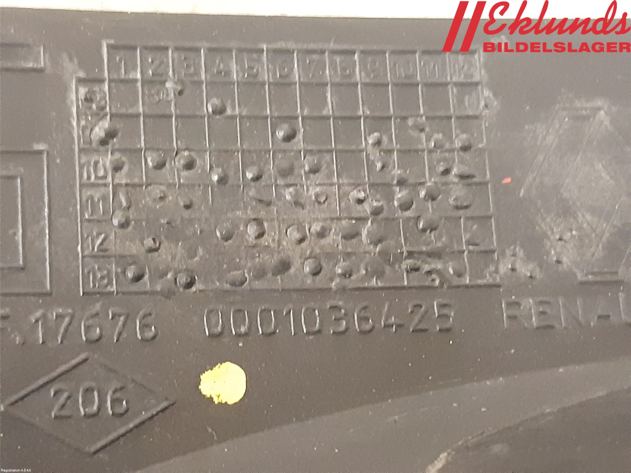 Renault MASTER III 15-20 Dimljussarg Fram