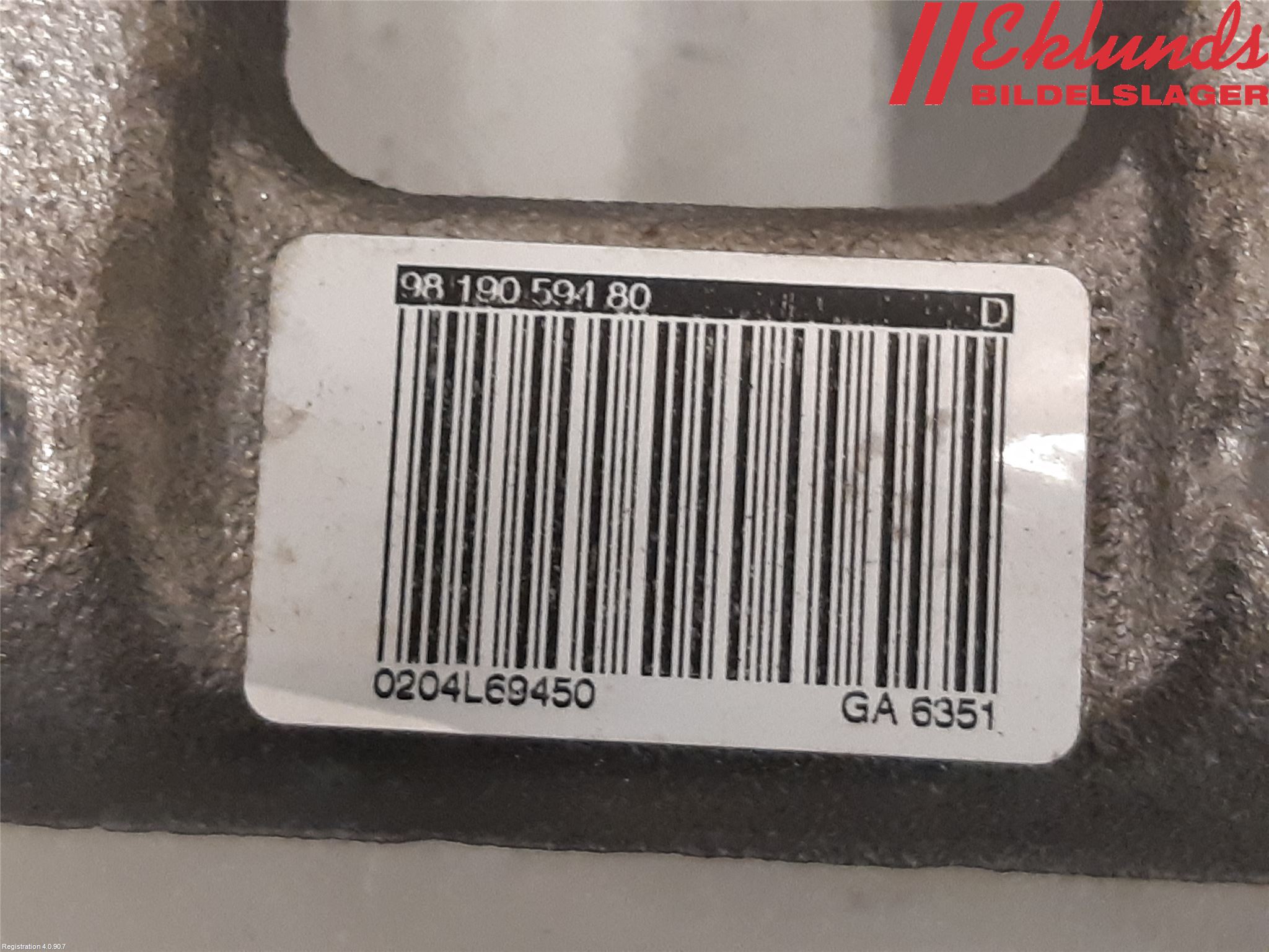 Toyota PROACE CITY 20- Bromsok Bak Höger