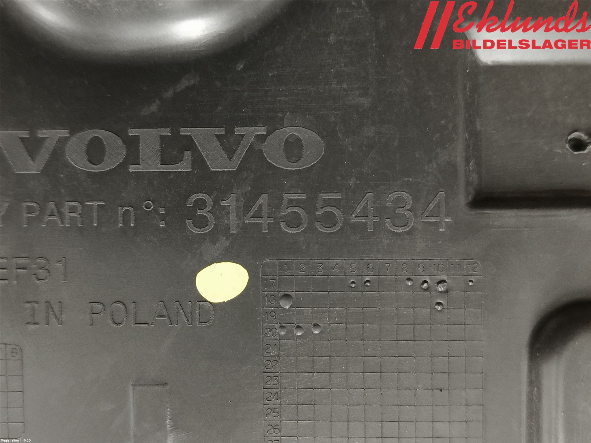 Volvo V60 19- Spoiler Baklucka