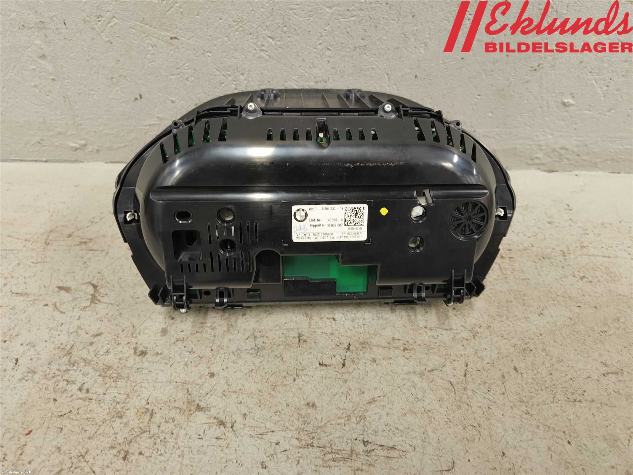BMW 1 F20/F21 11-19 Instrument Komb