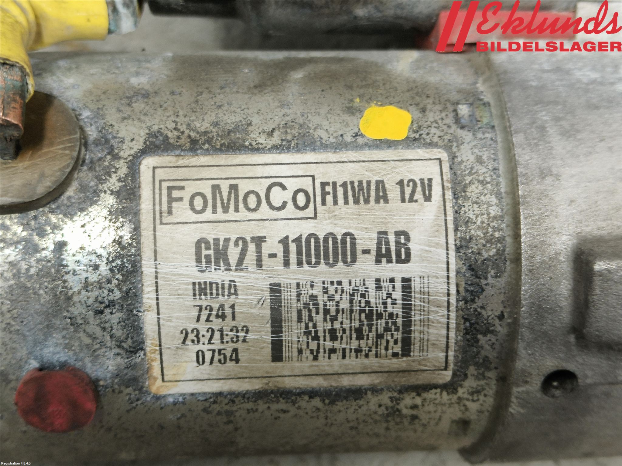 Ford TRANSIT SKÅP/BUSS 14-22 Startmotor Diesel