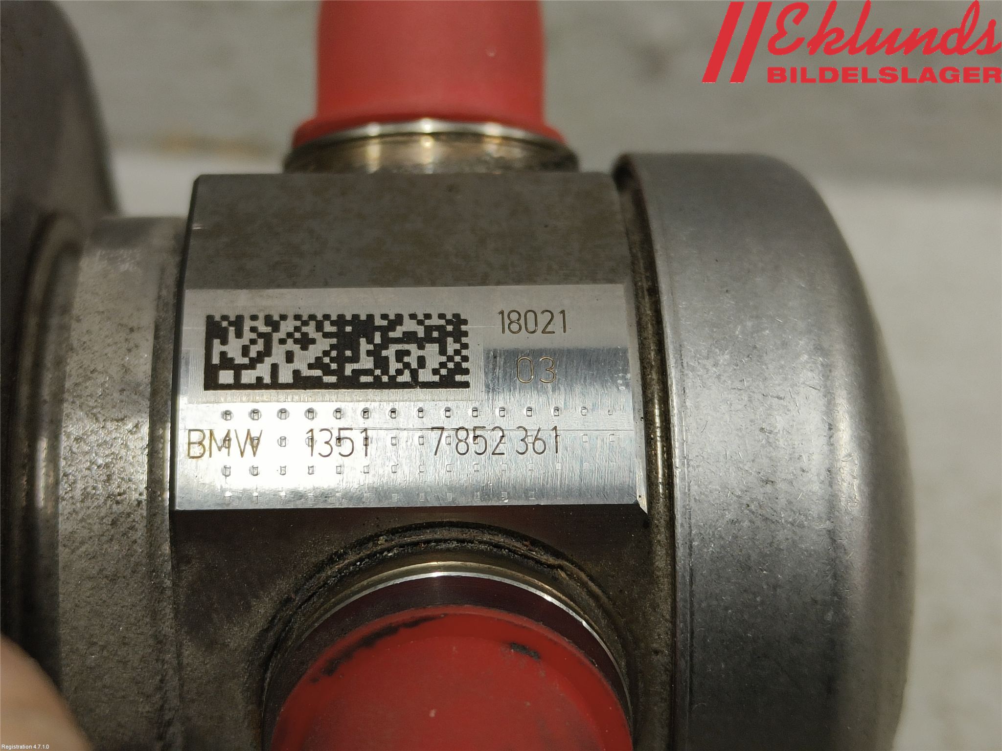 BMW 5 G30/G31/F90 17-23 Bränslepump Mek