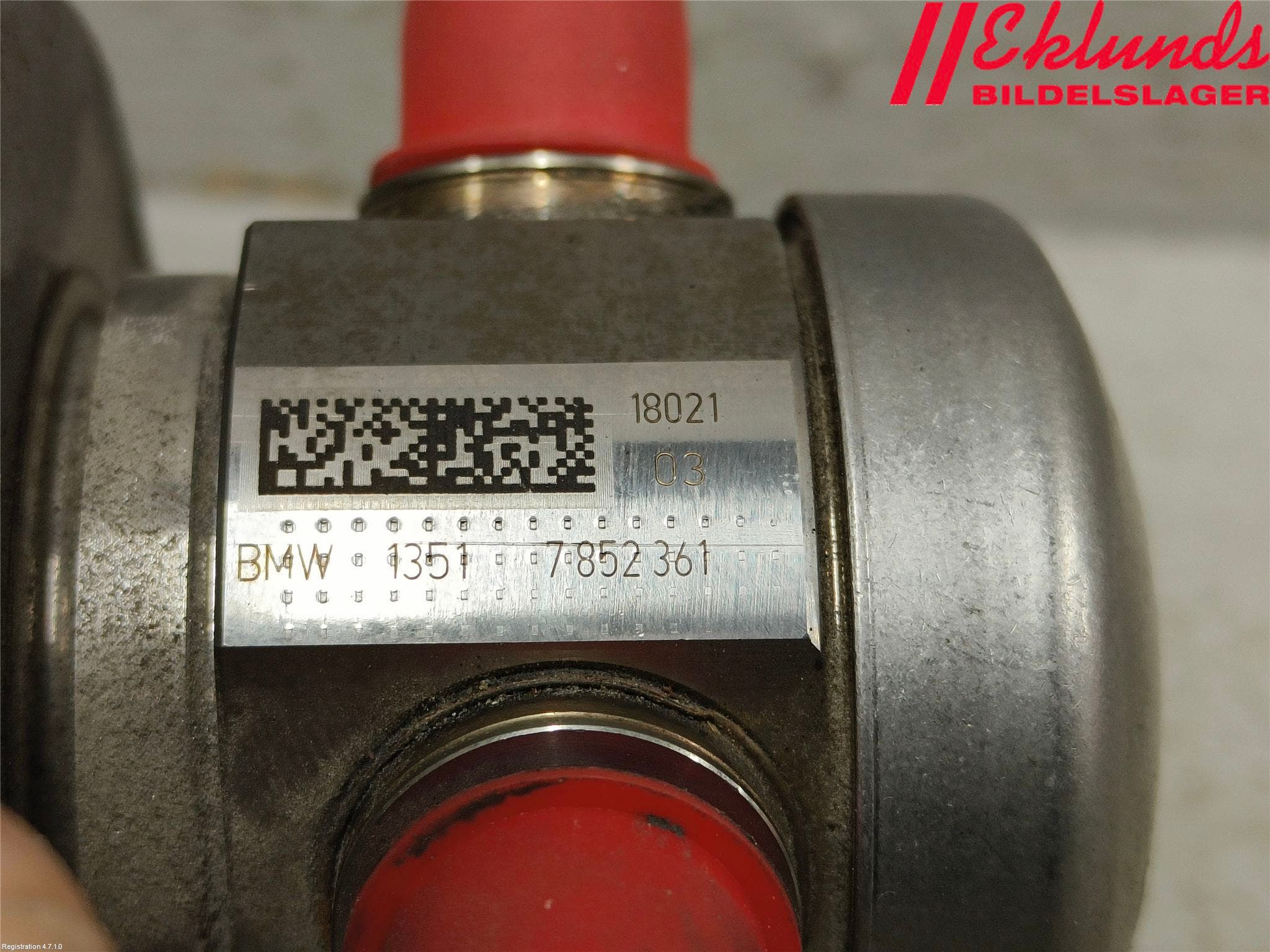 BMW 5 G30/G31/F90 17-23 Bränslepump Mek