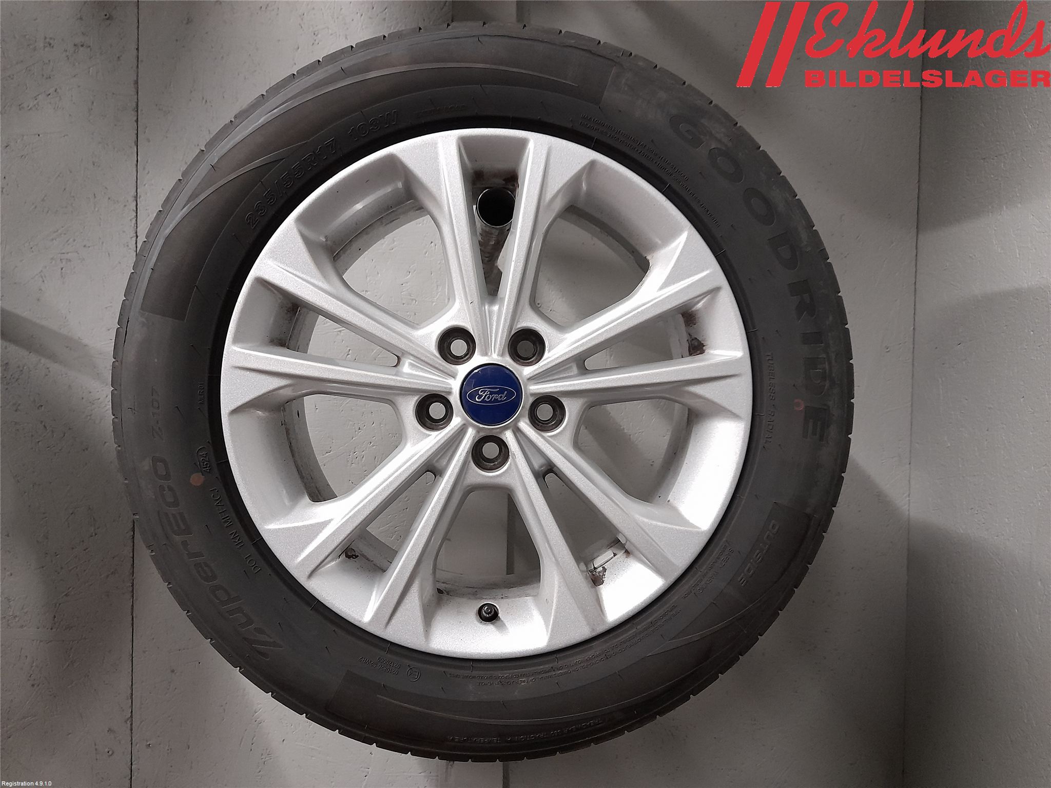 Ford KUGA 17-19 Sommardäck Alumfälg 4St