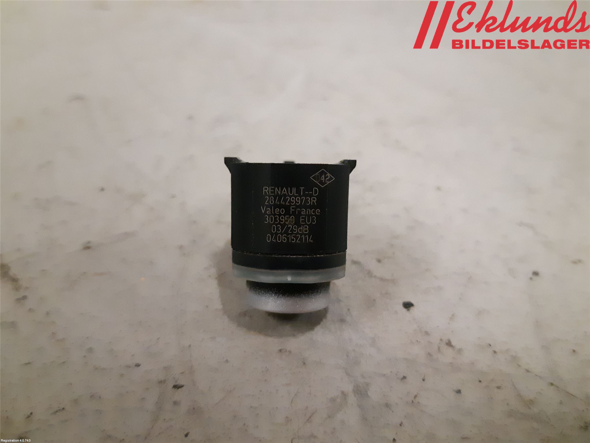 Renault CAPTUR 13-19 Parkeringshjälp Backsensor