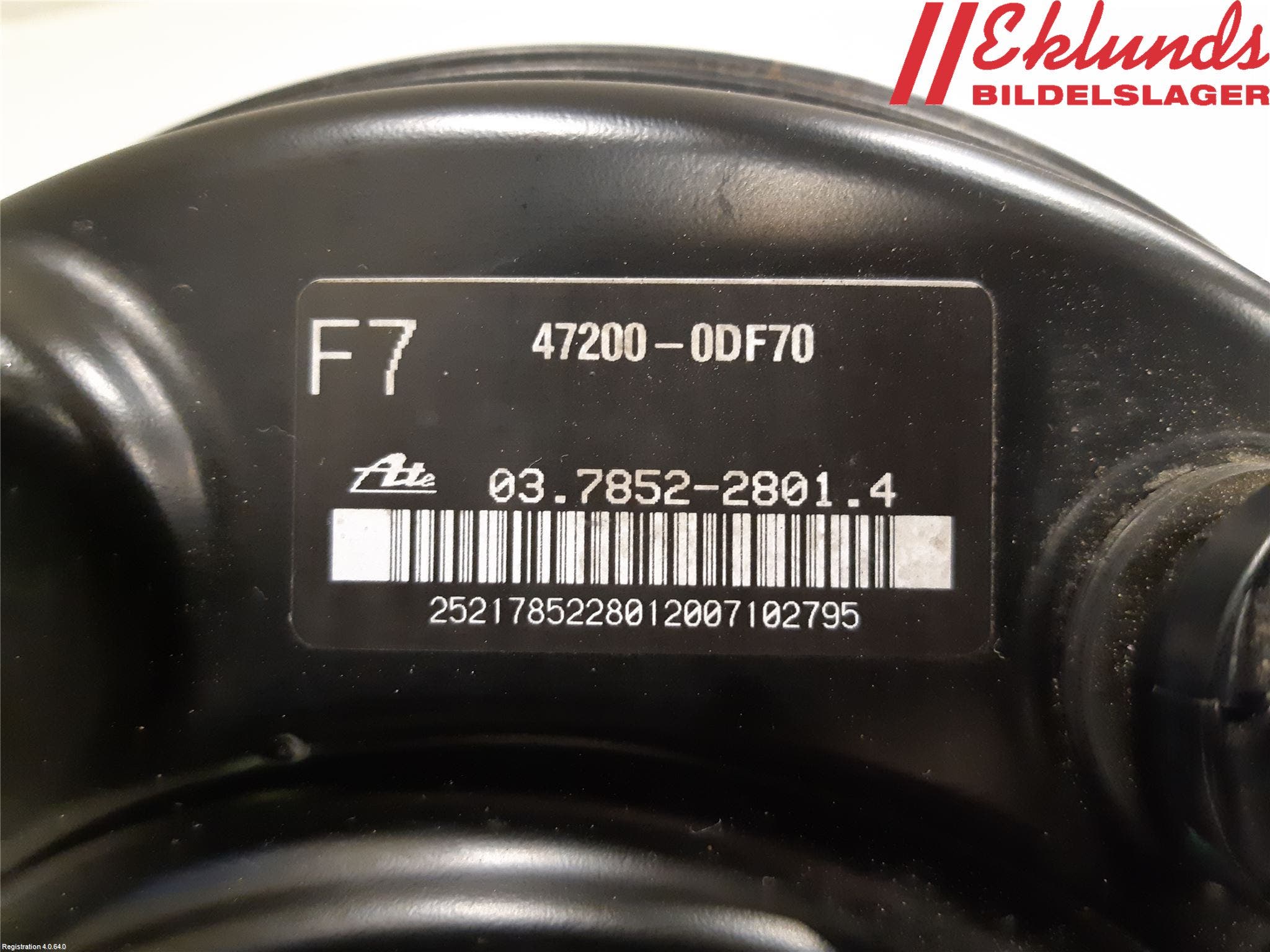 Toyota YARIS XP130 15-20 Bromsservo