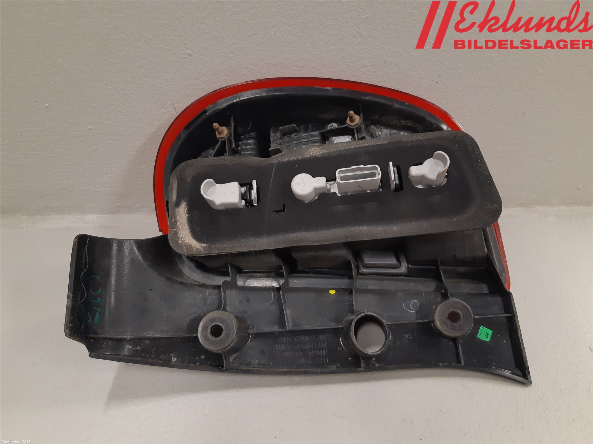 Nissan MICRA 11-16 Bakljus Vänster